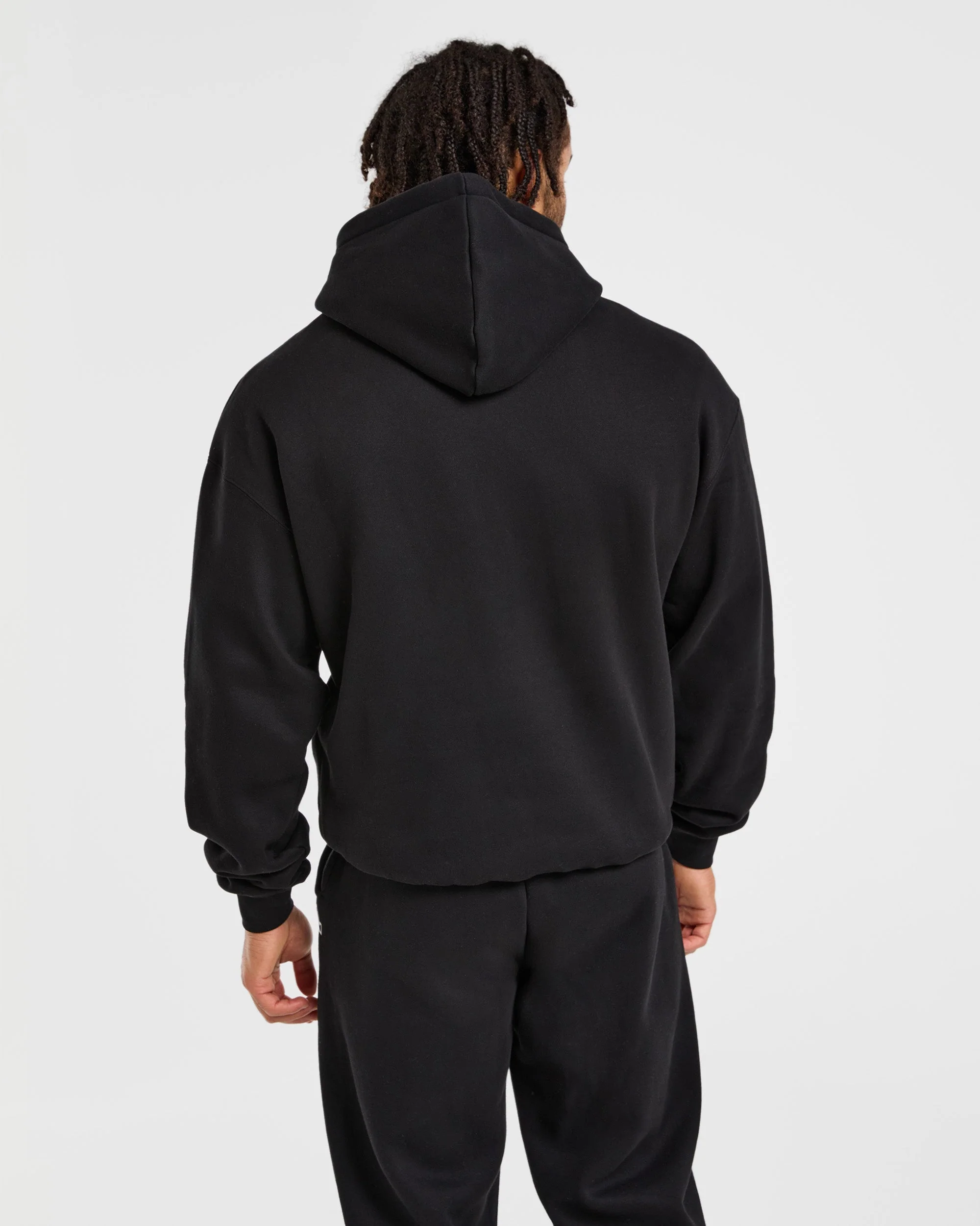 Academy Oversized Hoodie - Black - Image 2