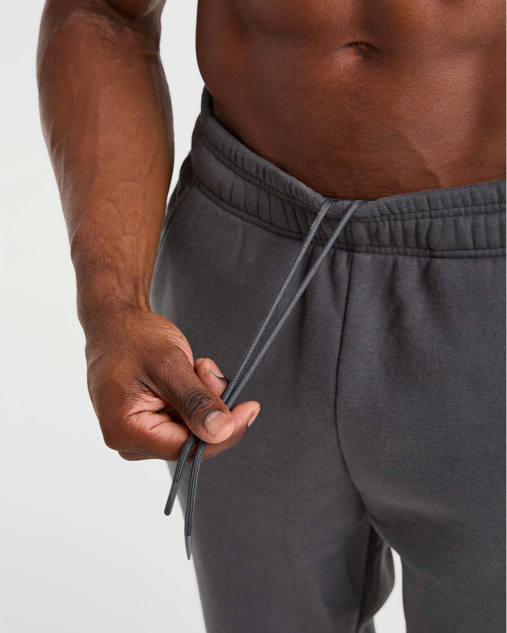 Academy Oversized Joggers - Charcoal - Image 6