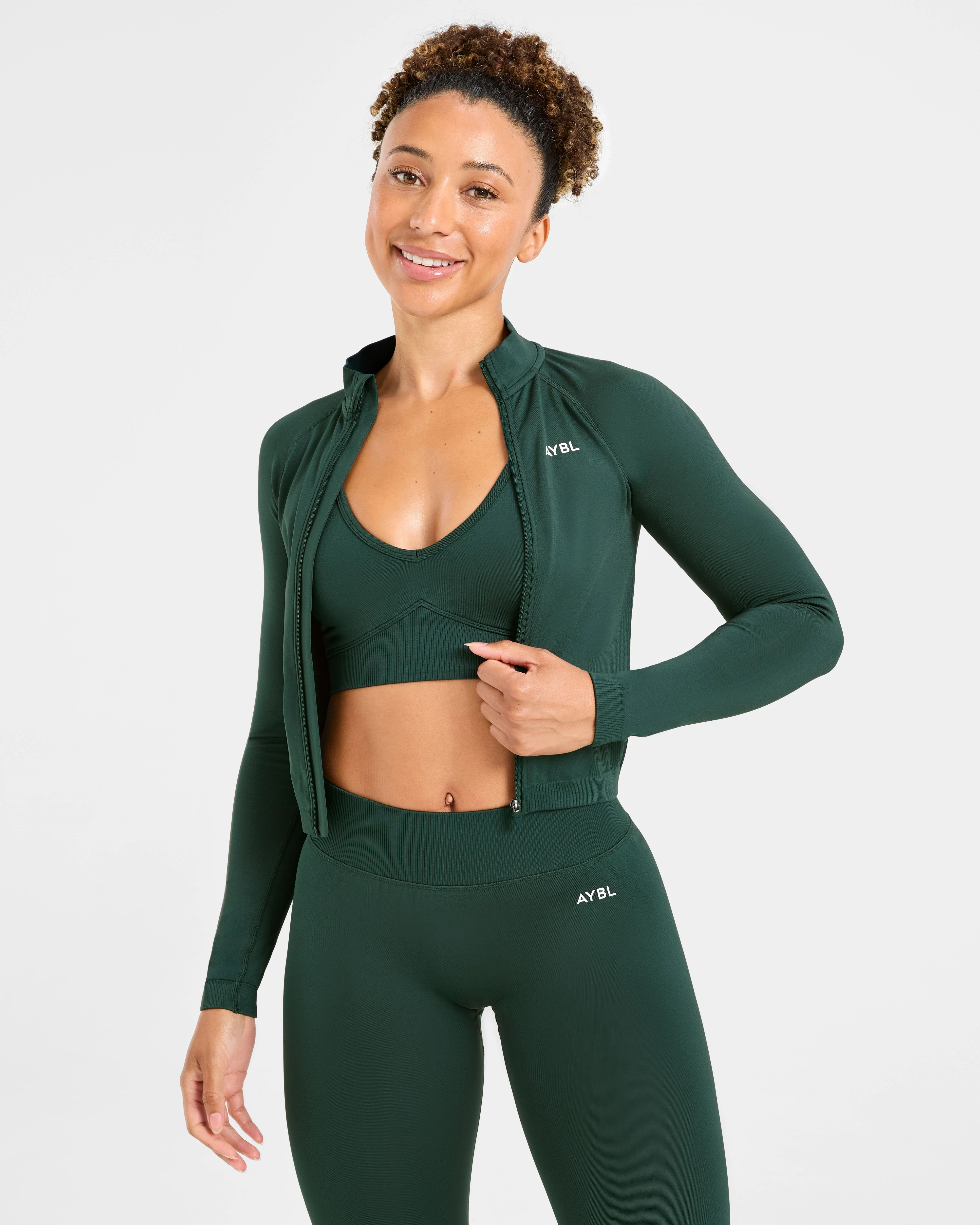 Adapt Seamless Jacket - Deep Forest - Image 7