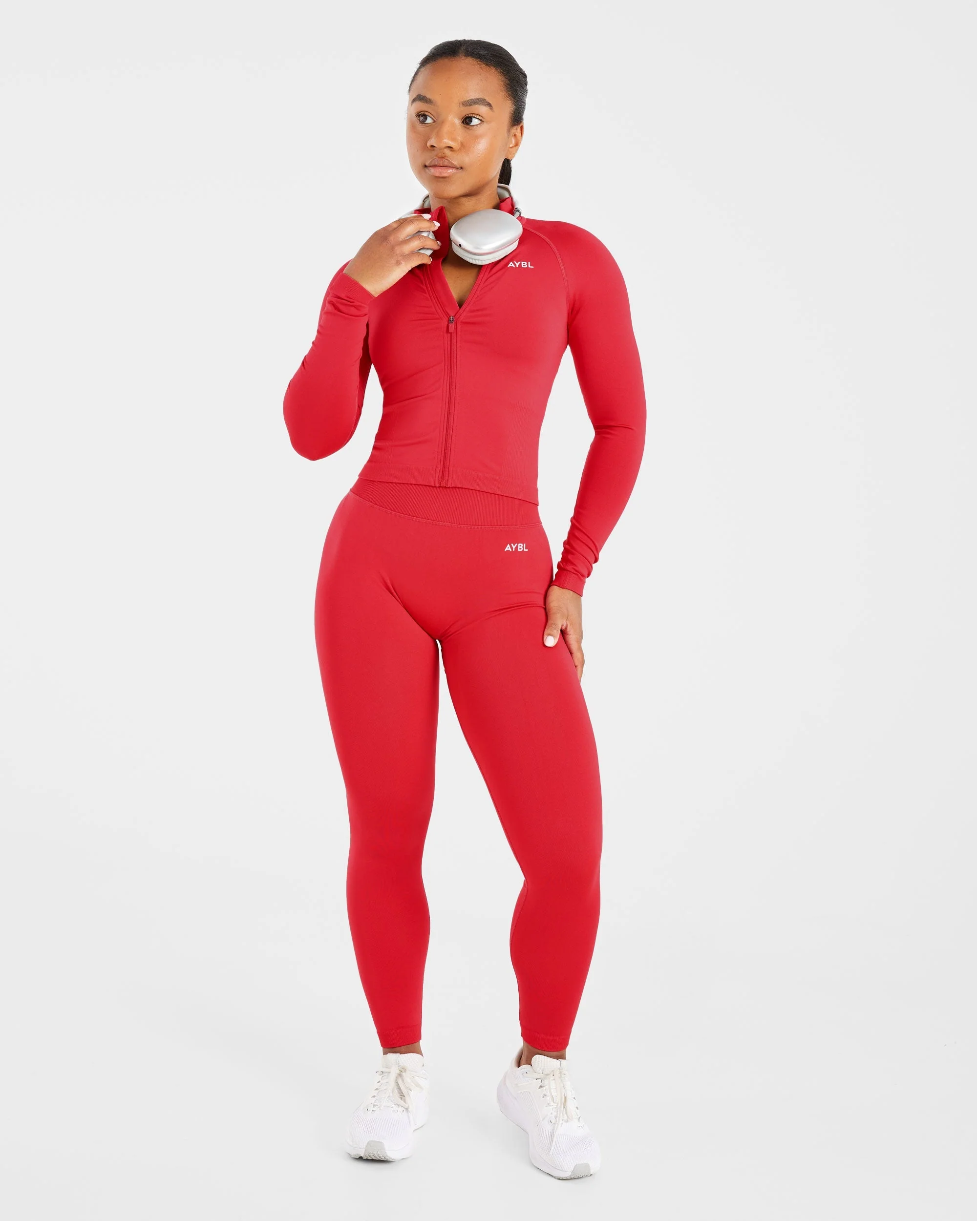 Adapt Seamless Jacket - Salsa Red - Image 7