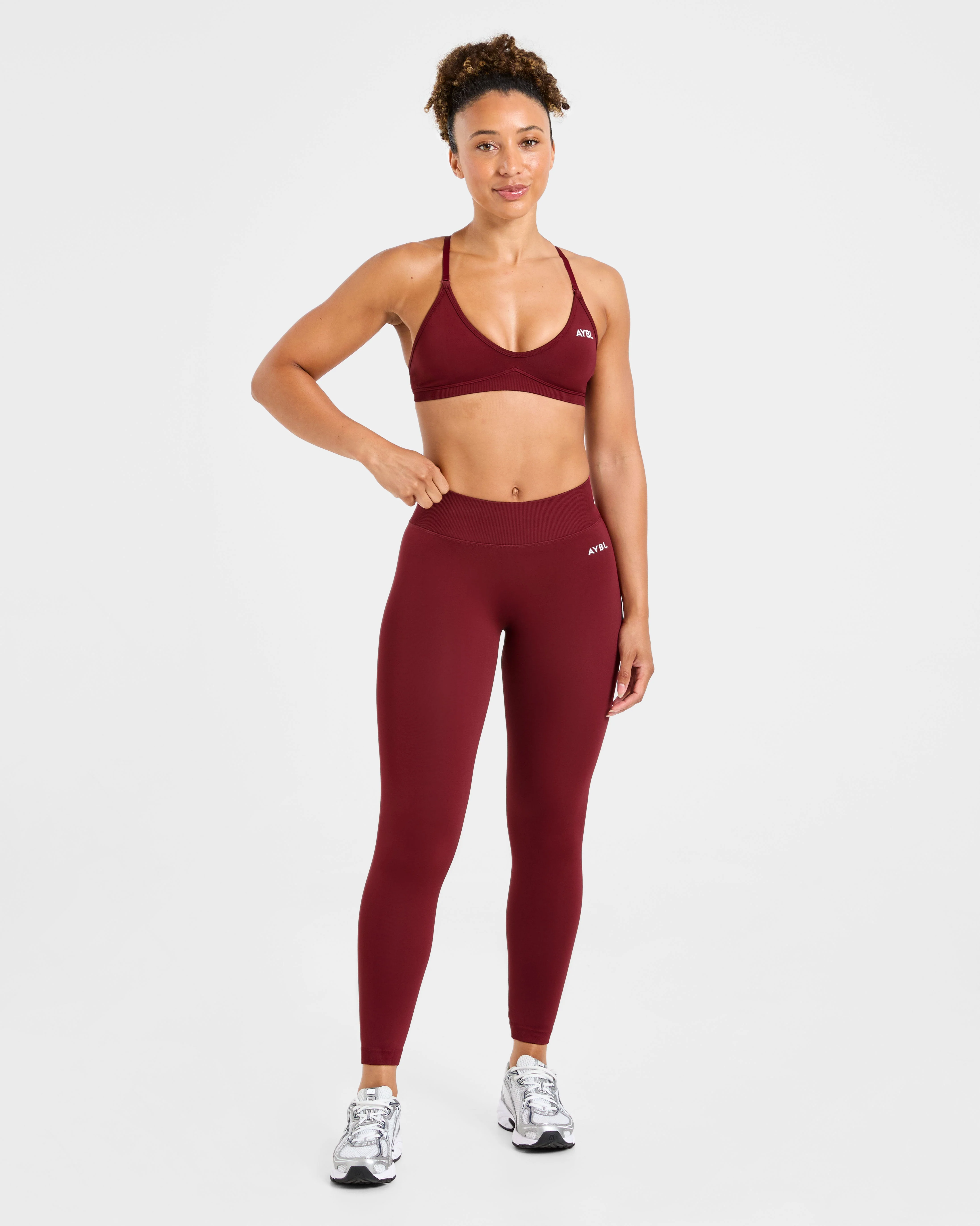 Adapt Seamless Leggings - Autumn Red - Image 3