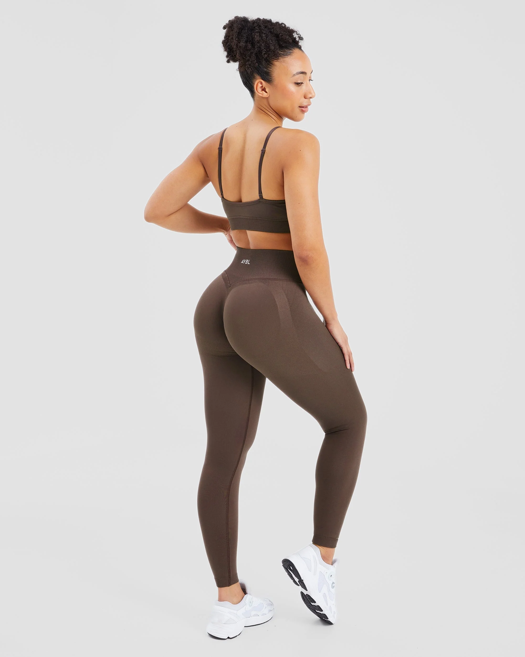 Adapt Seamless Leggings - Brown - Image 5