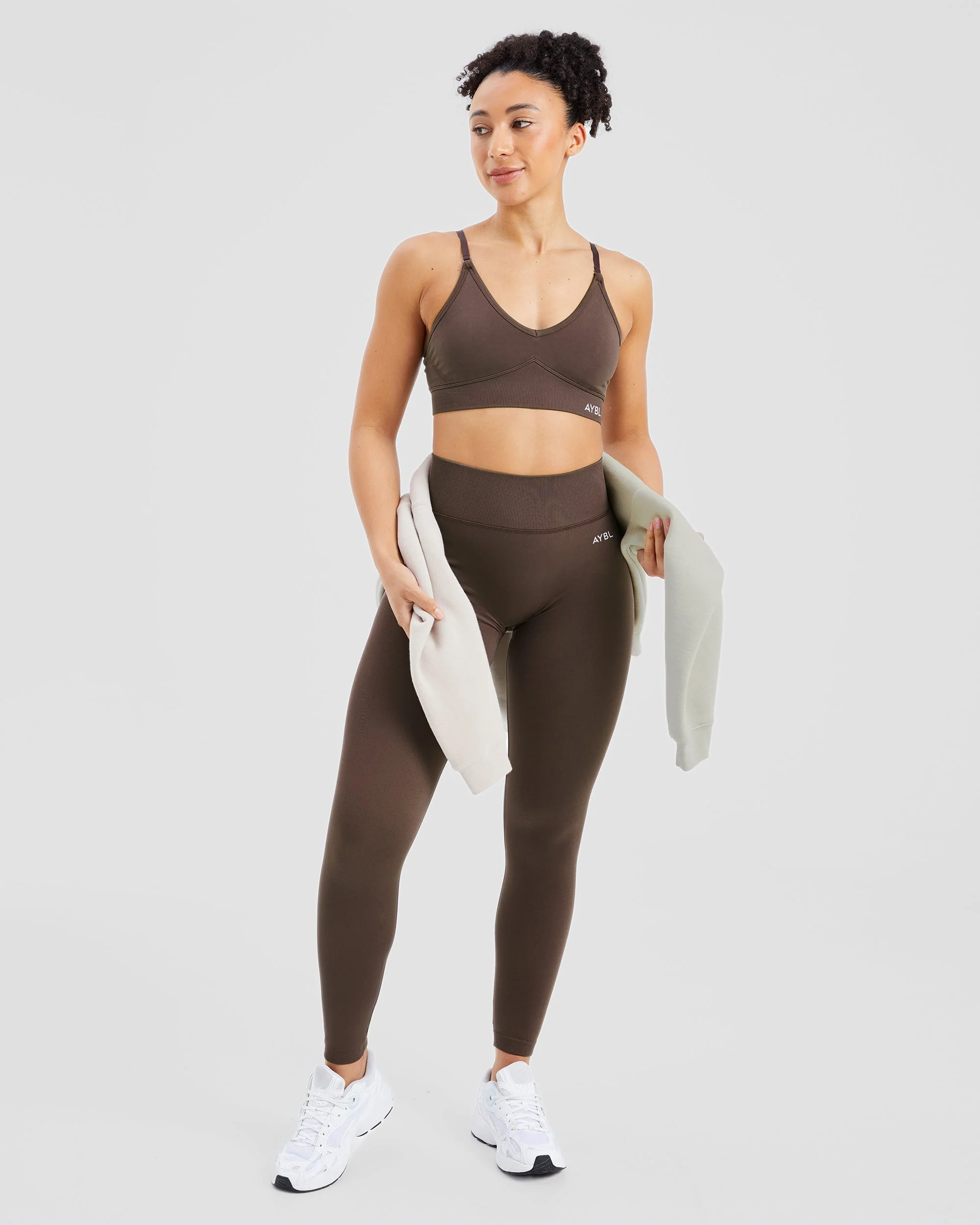 Adapt Seamless Leggings - Brown - Image 7