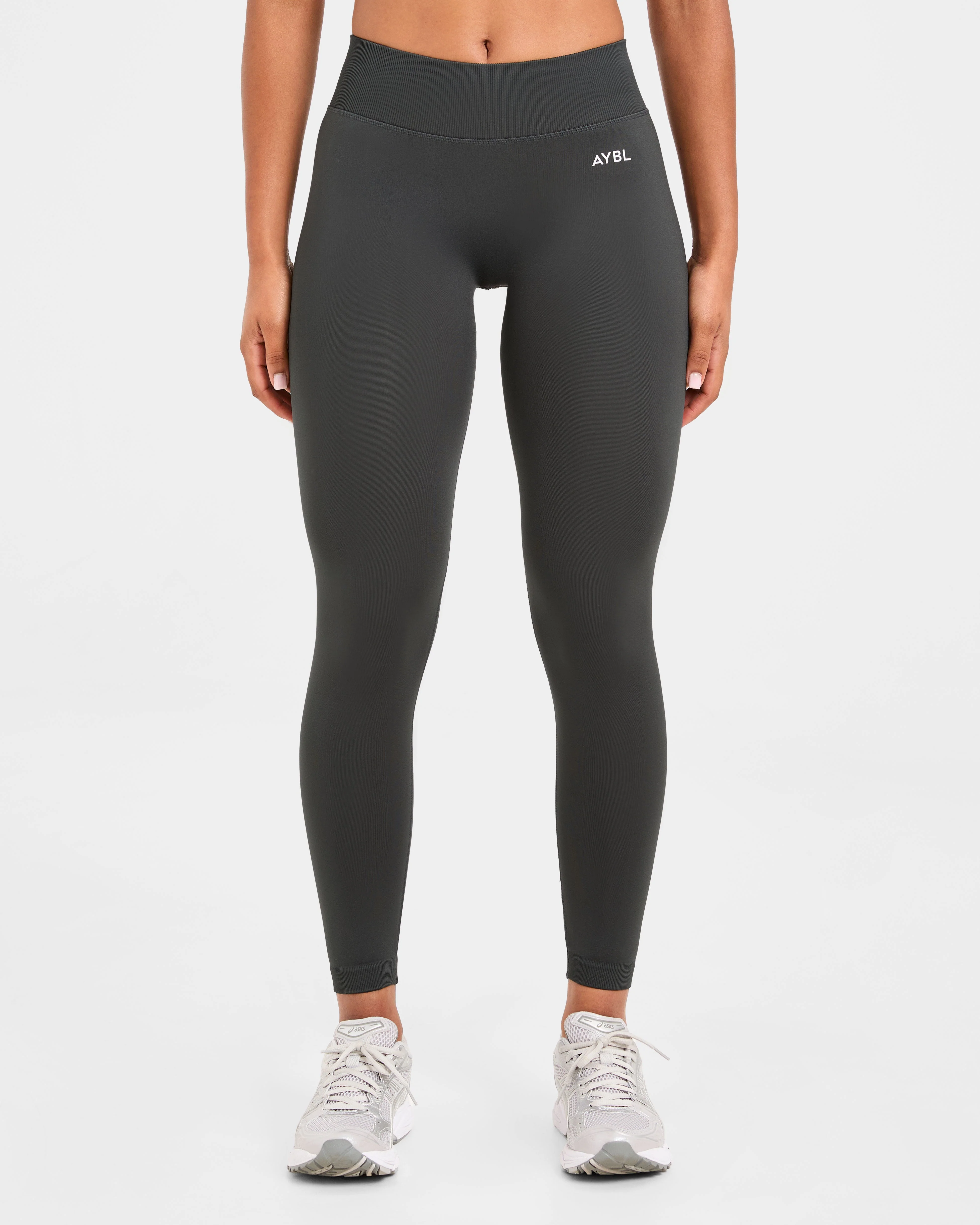 Adapt Seamless Leggings - Dark Charcoal - Image 2