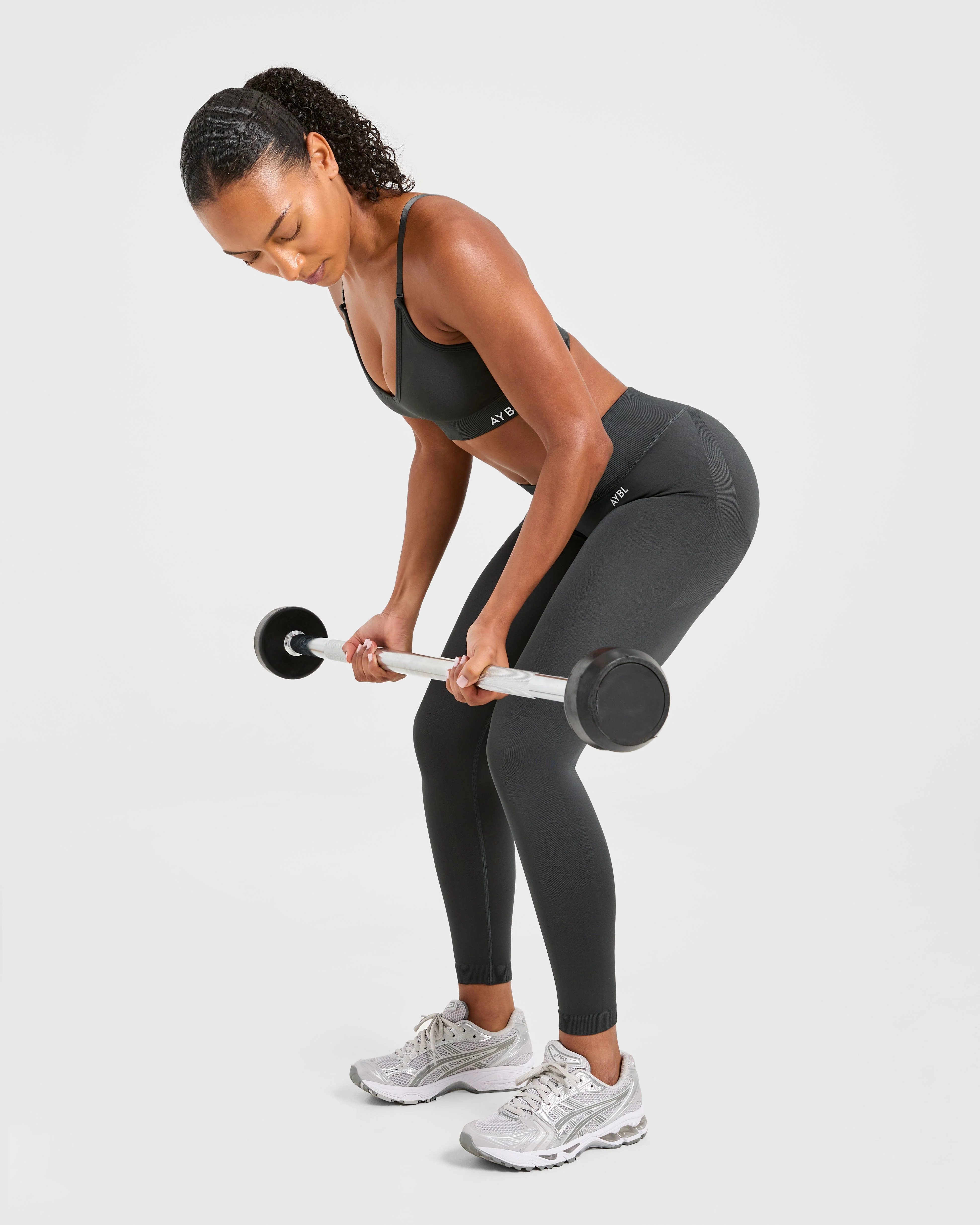 Adapt Seamless Leggings - Dark Charcoal - Image 7
