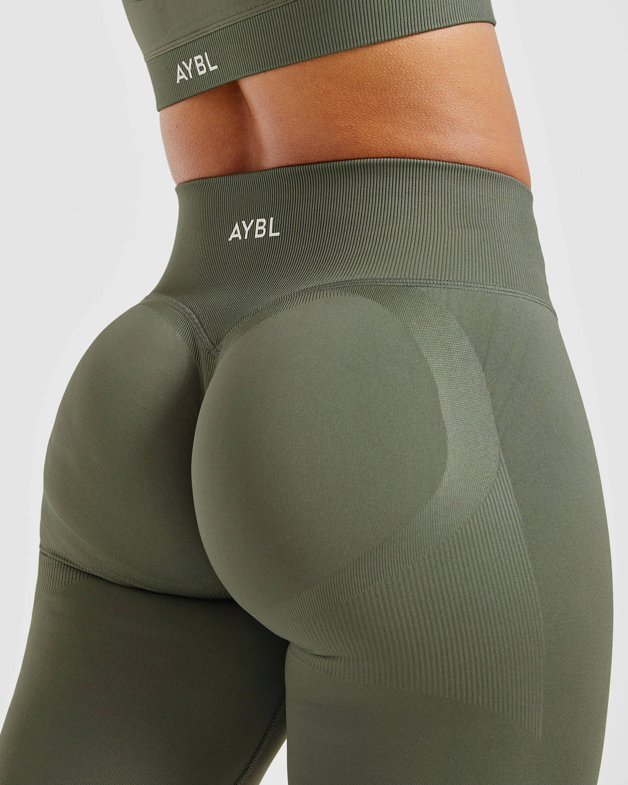 Adapt Seamless Leggings - Green - Image 6