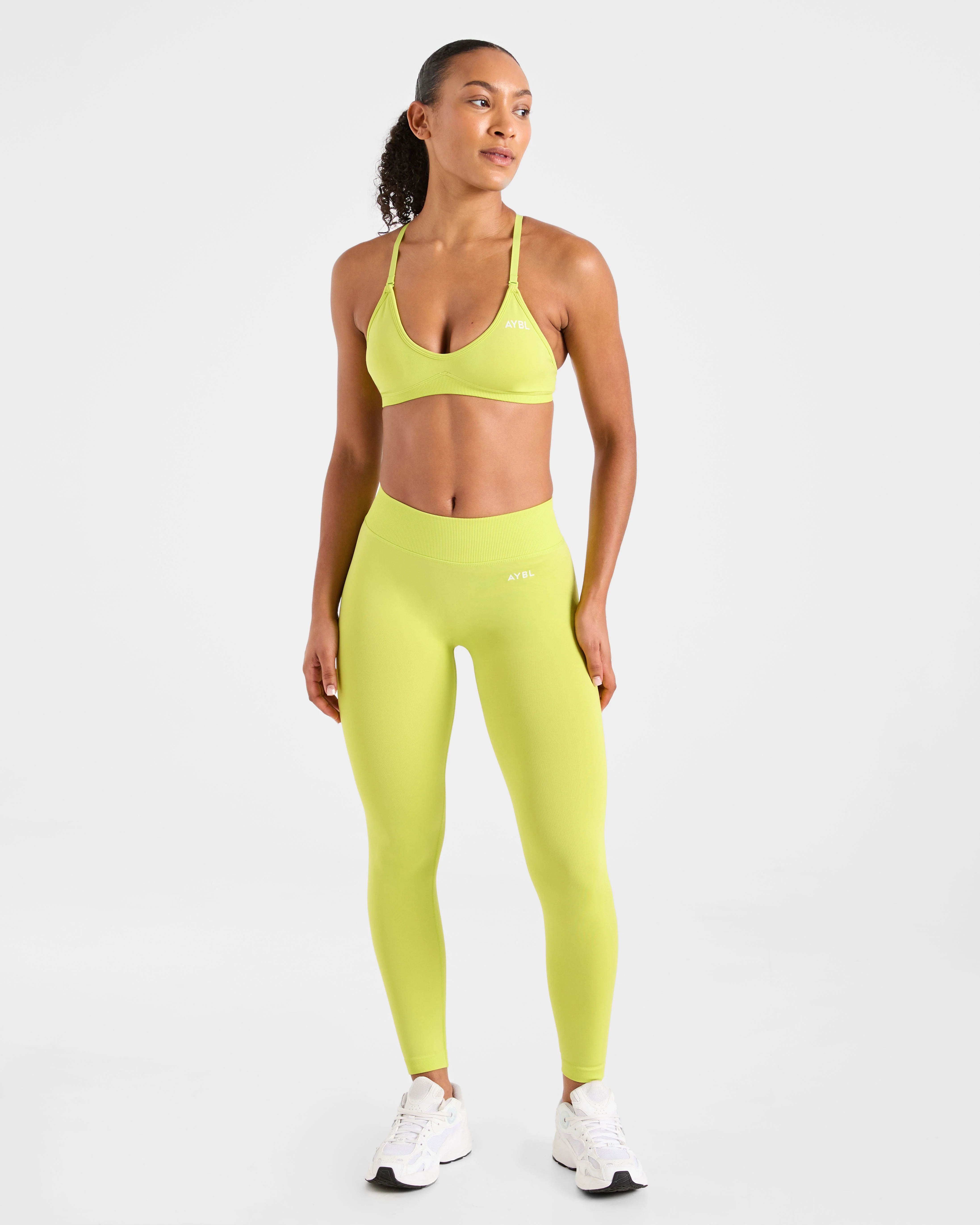 Adapt Seamless Leggings - Lime Green - Image 3