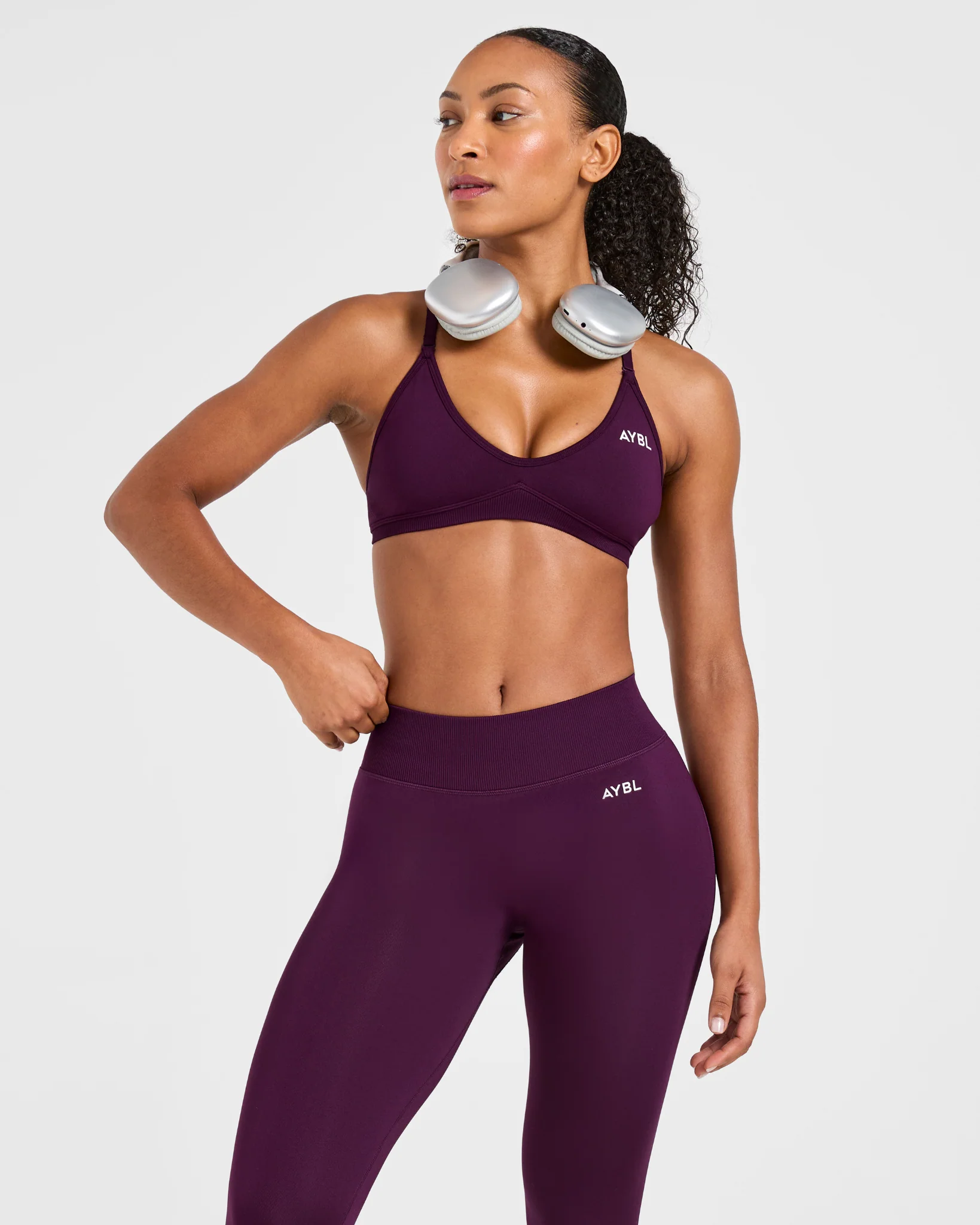 Adapt Seamless Leggings - Midnight Plum - Image 8