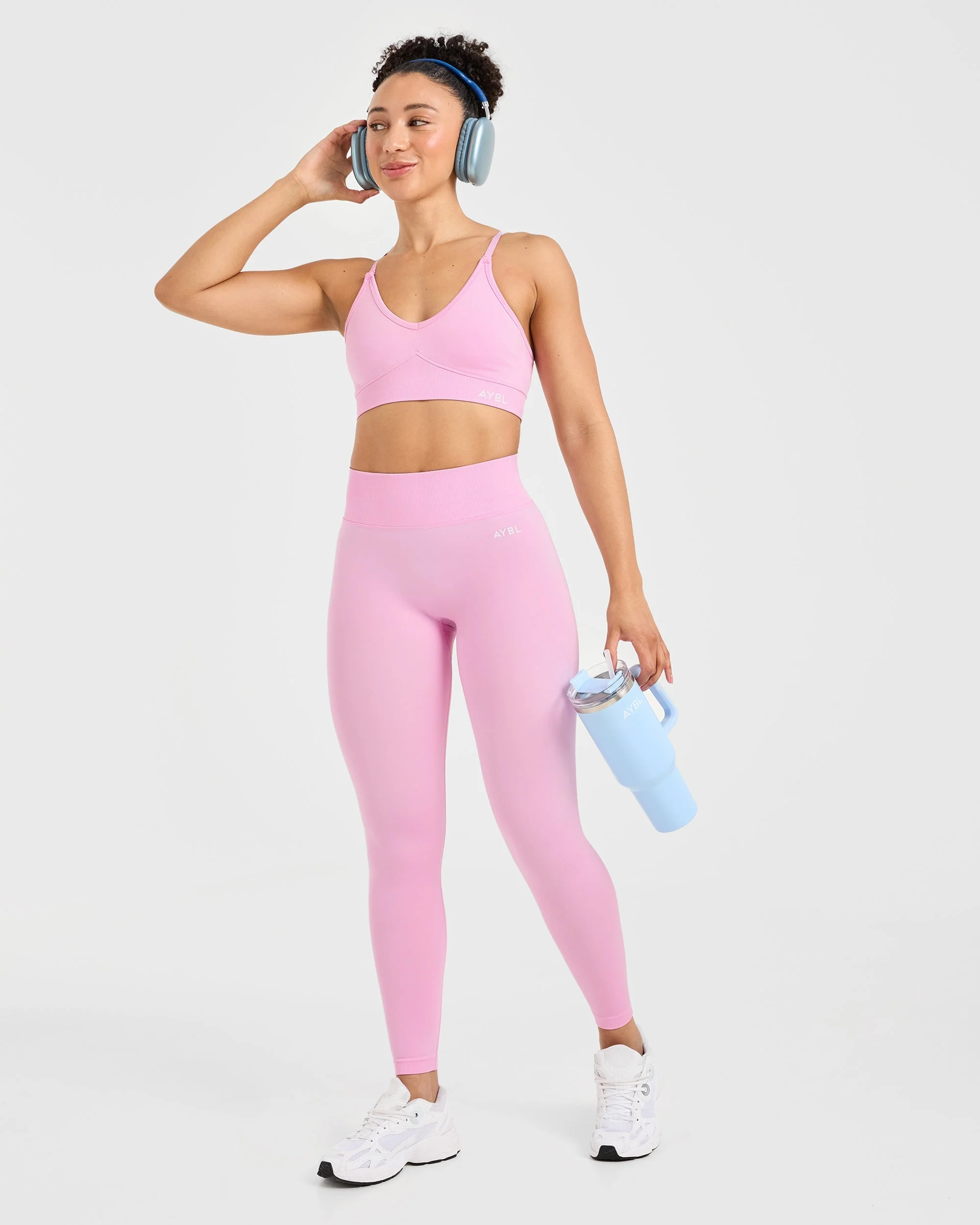 Adapt Seamless Leggings - Spring Pink - Image 8