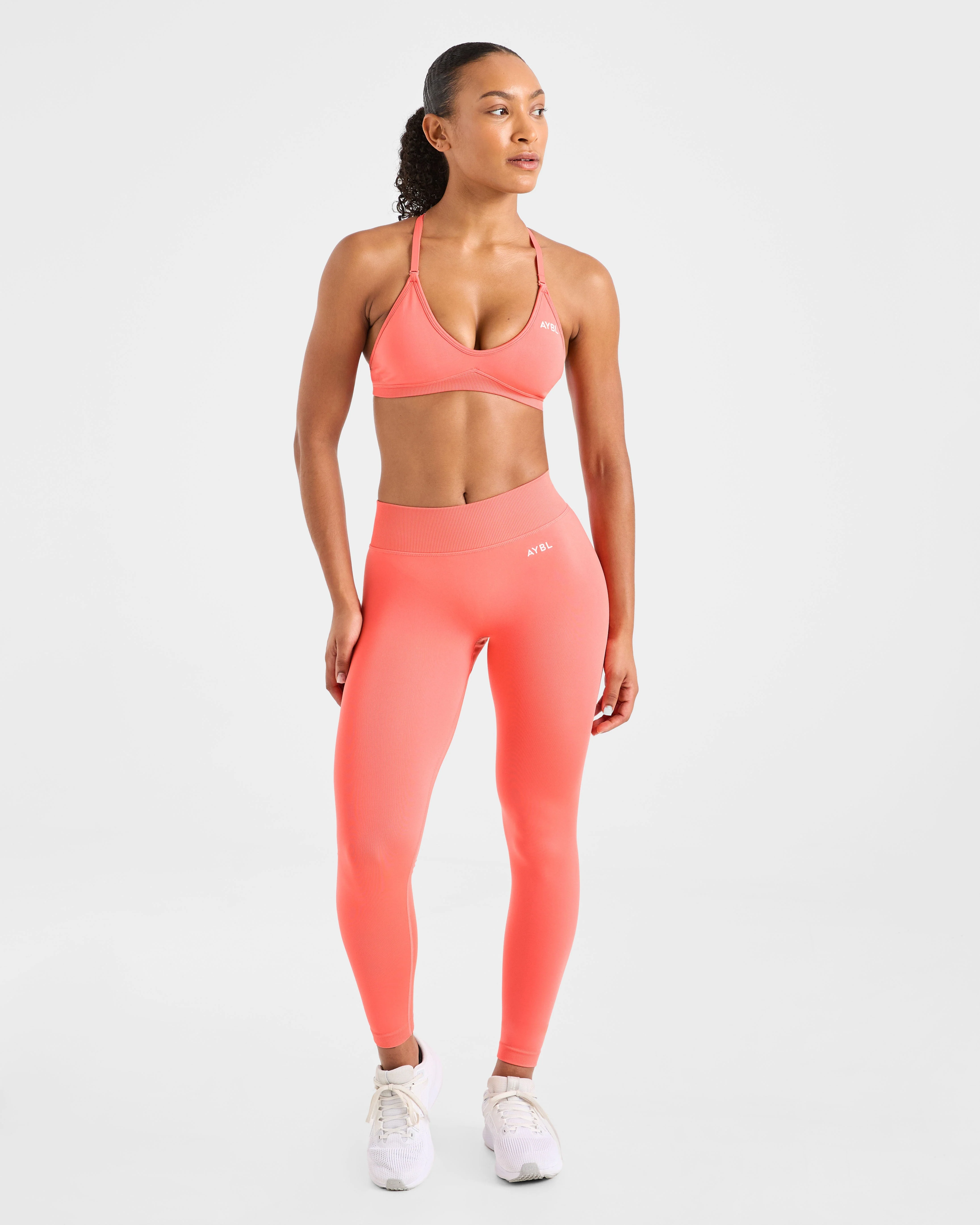 Adapt Seamless Leggings - Summer Peach - Image 3