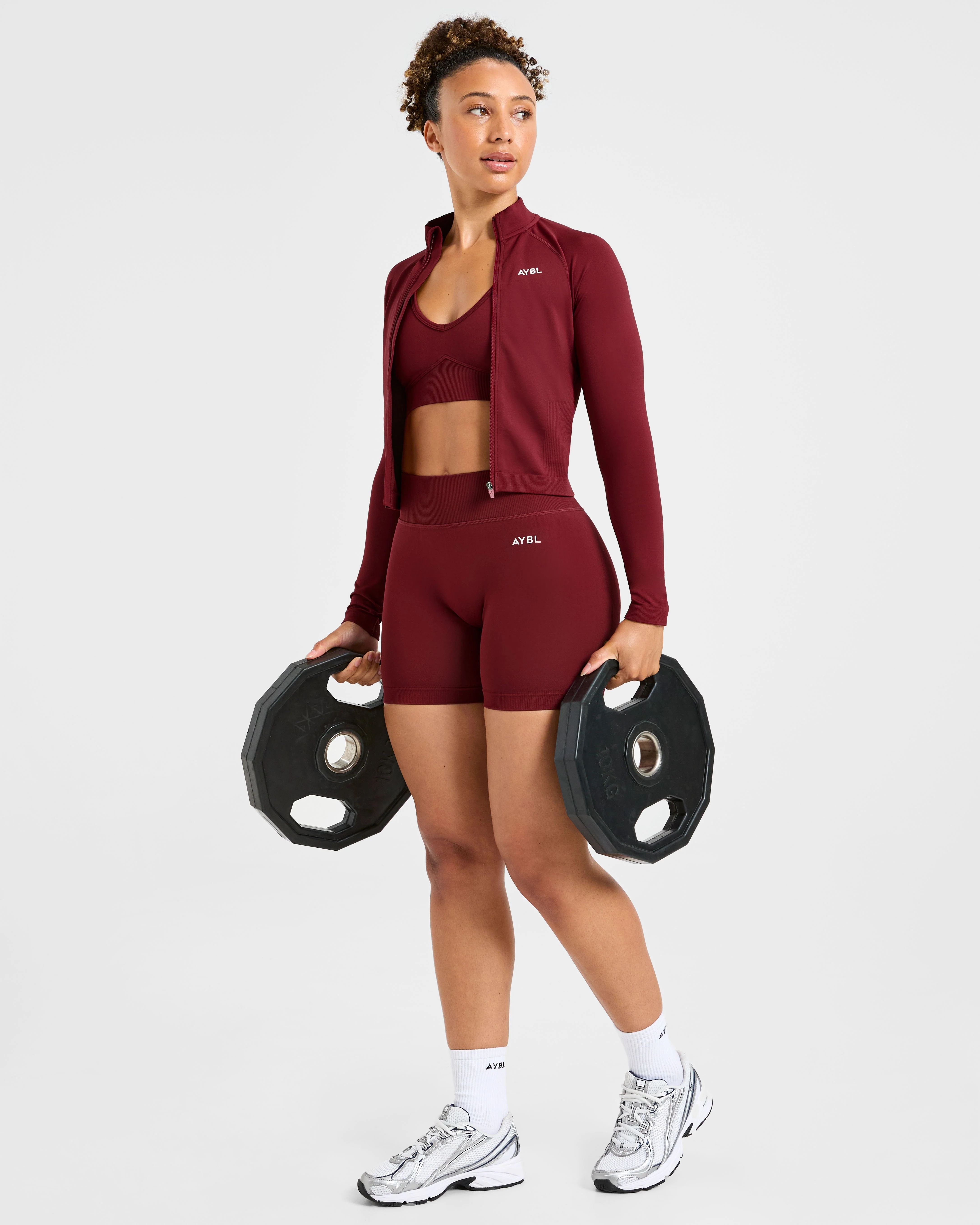 Adapt Seamless Shorts | 4.5" - Autumn Red - Image 8