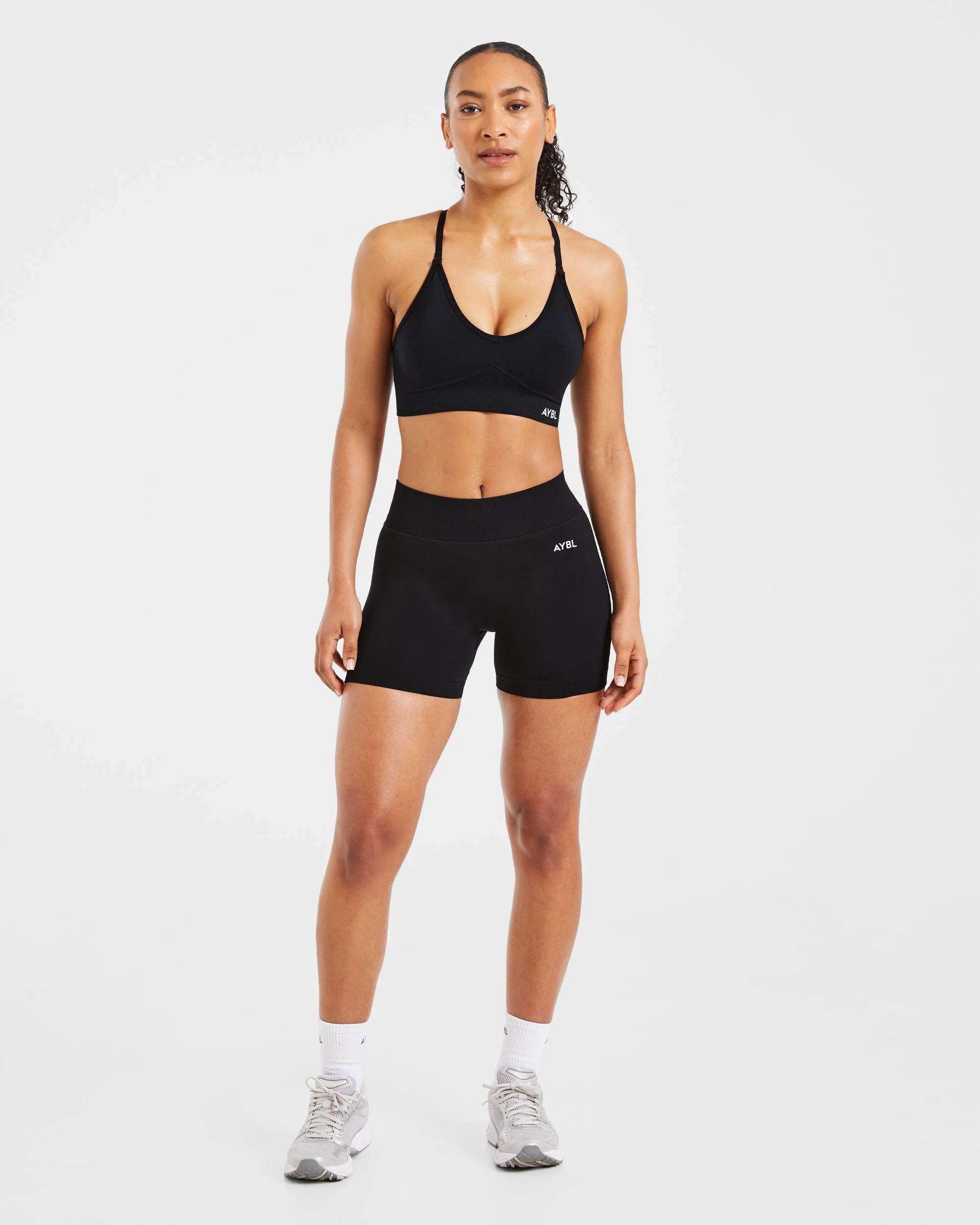 Adapt Seamless Shorts | 4.5" - Black - Image 3
