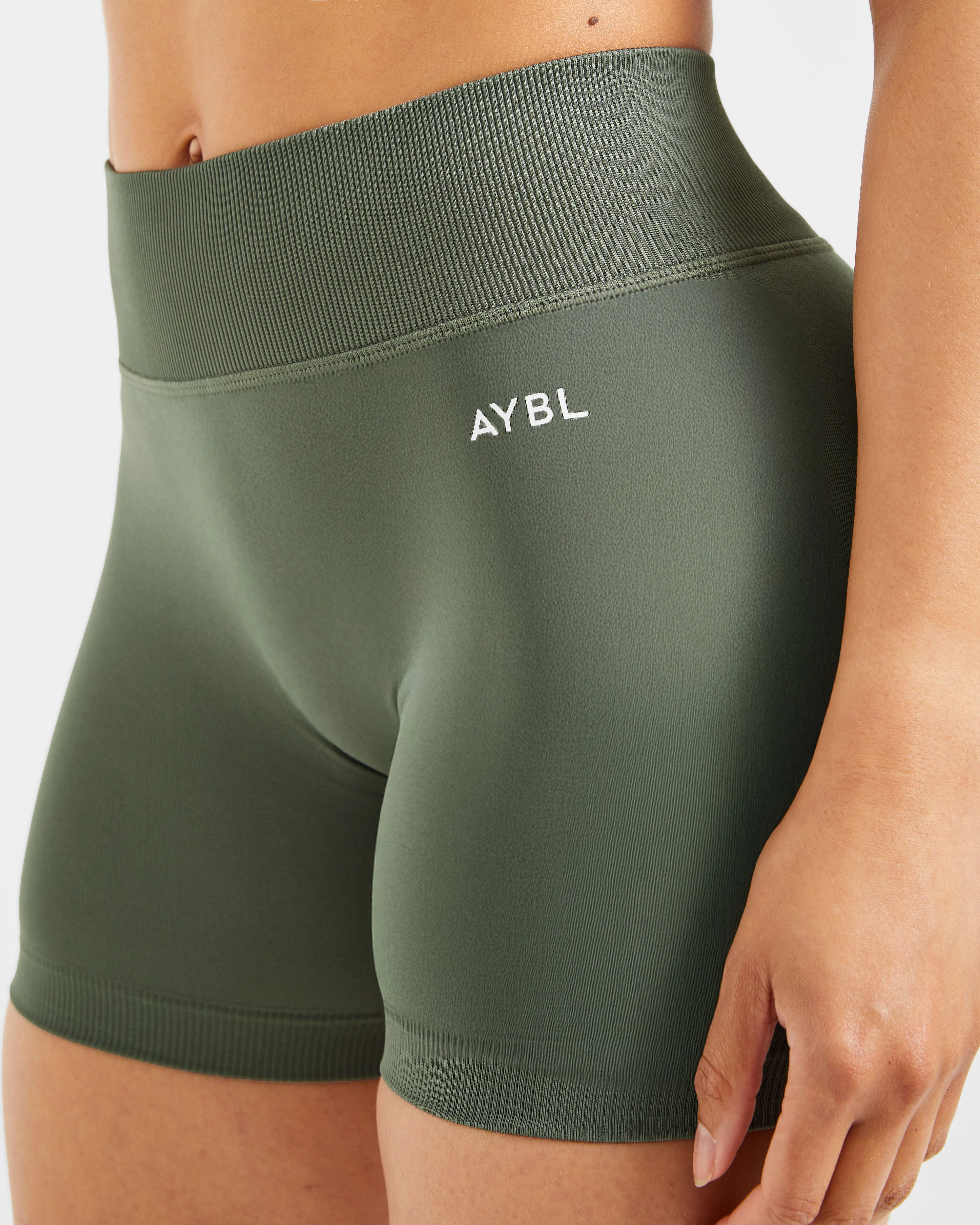 Adapt Seamless Shorts | 4.5" - Green - Image 6