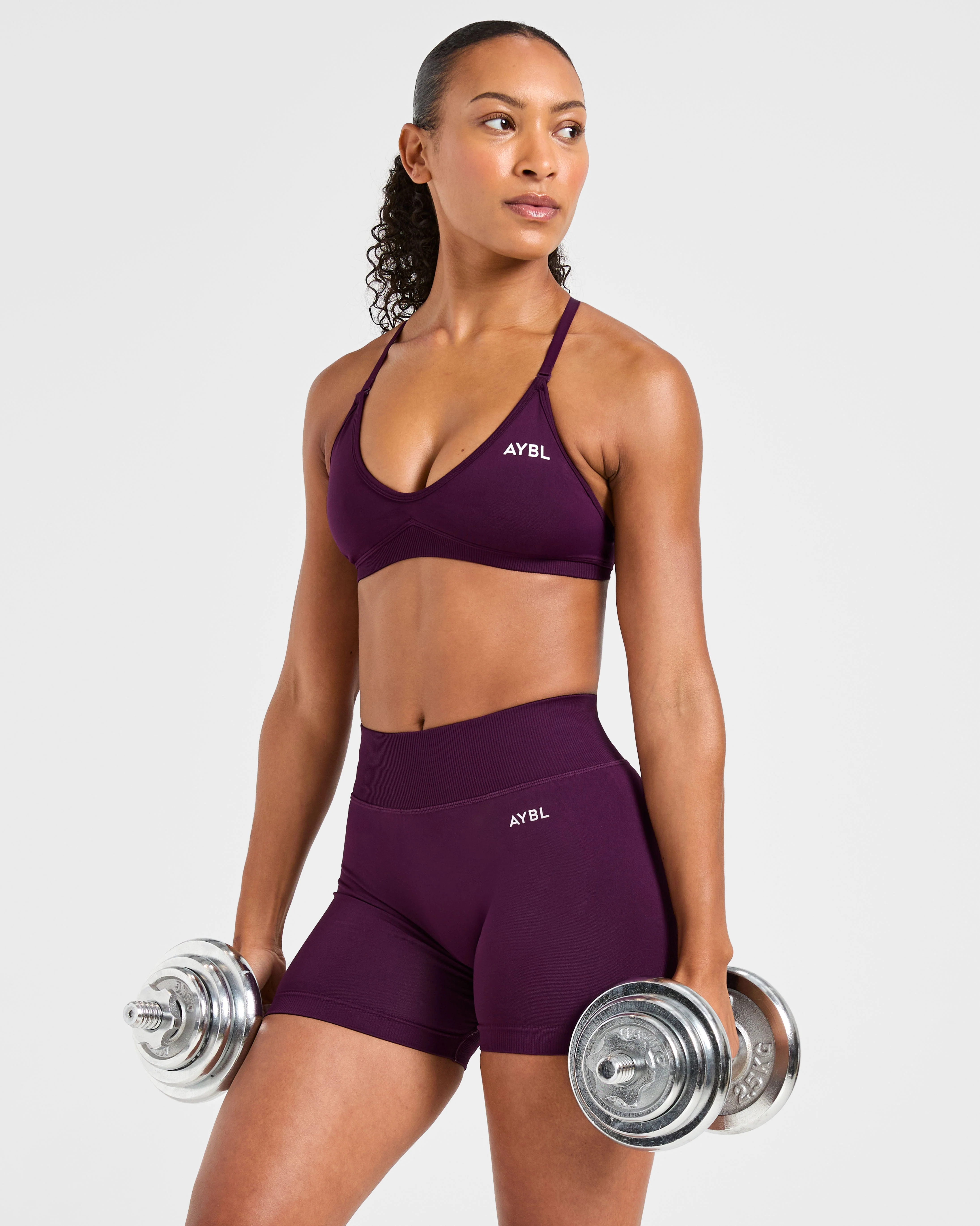 Adapt Seamless Shorts | 4.5" - Midnight Plum - Image 7