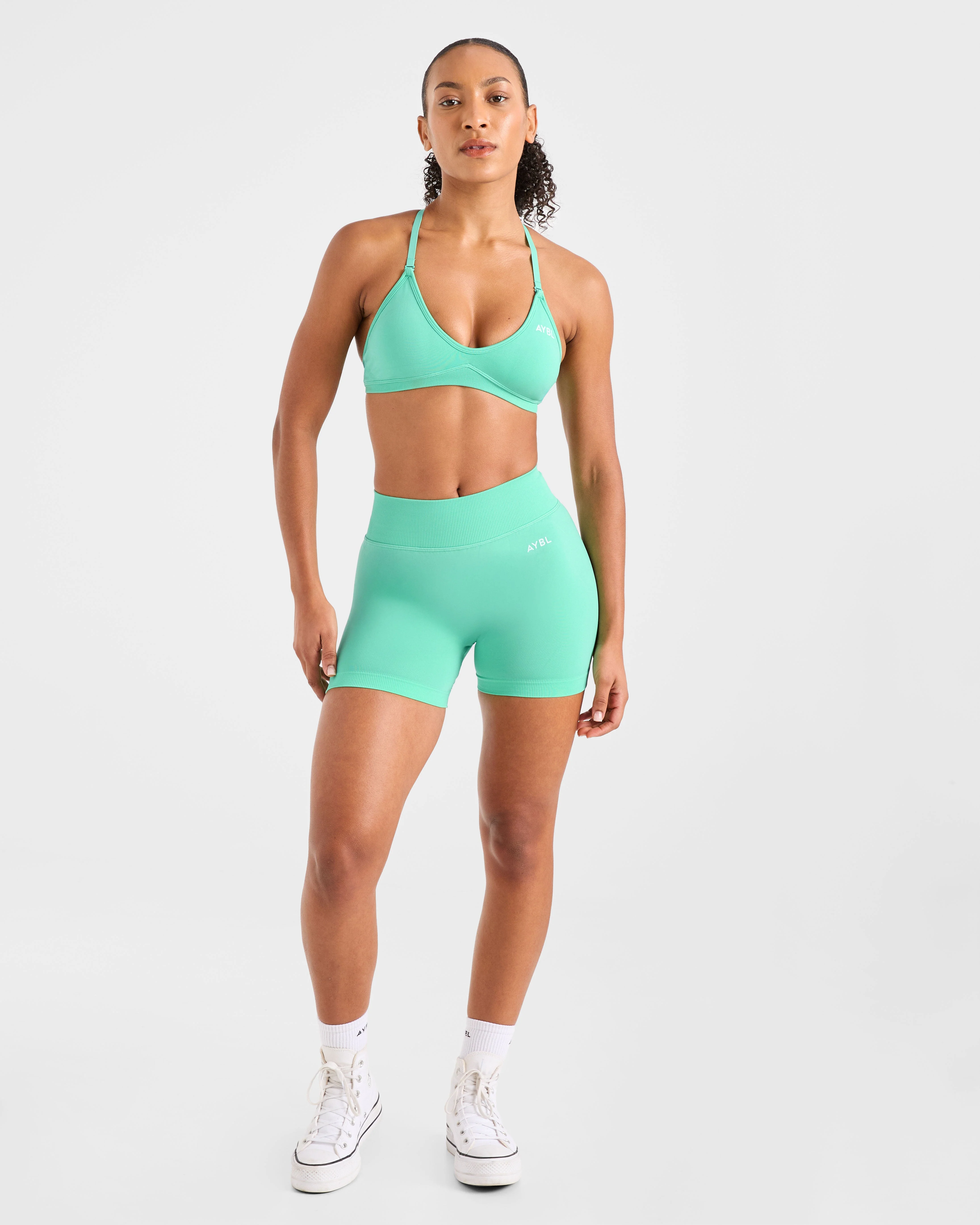 Adapt Seamless Shorts | 4.5" - Spring Mint - Image 3