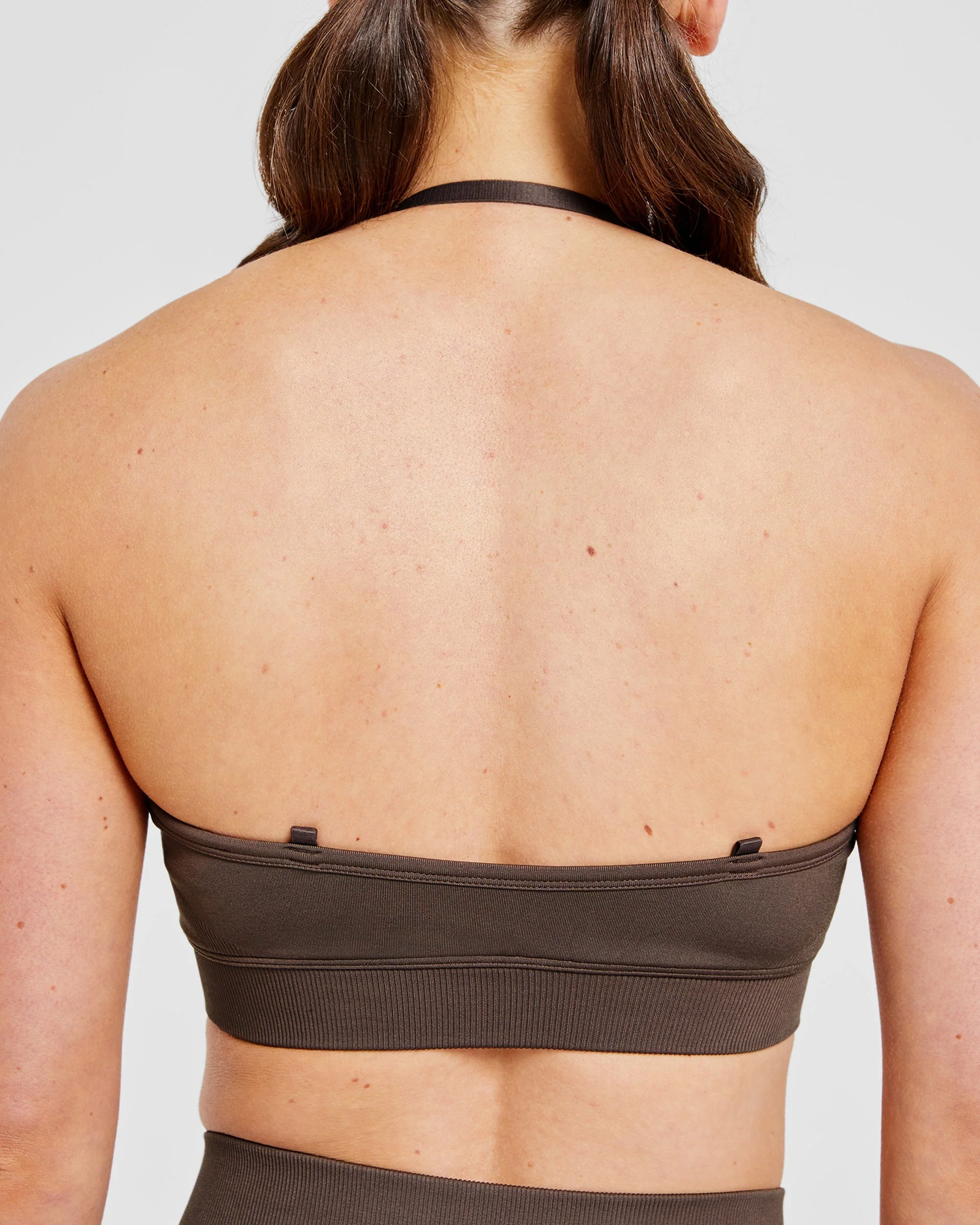 Adapt Seamless Sports Bra - Brown - Image 6