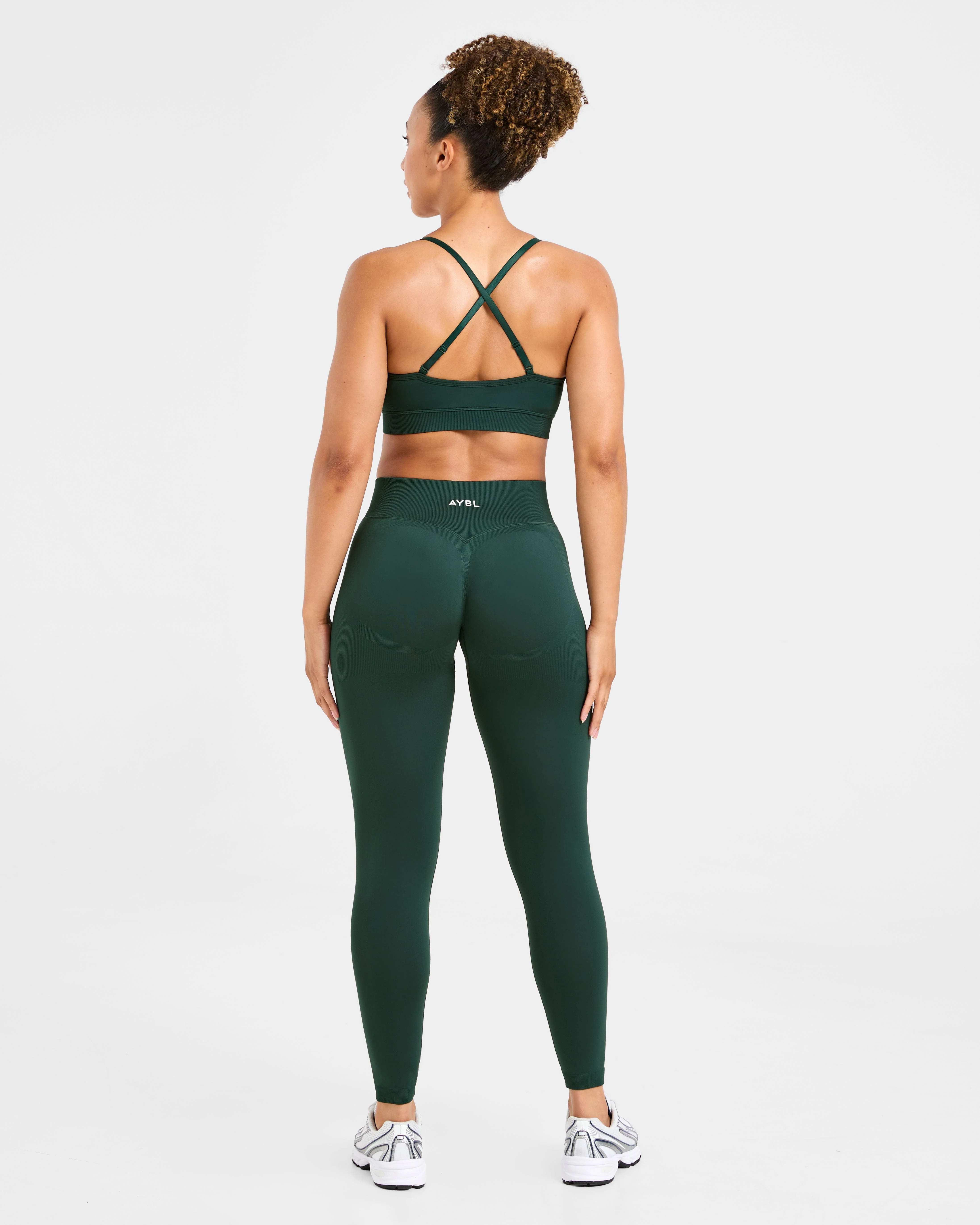 Adapt Seamless Sports Bra - Deep Forest - Image 4