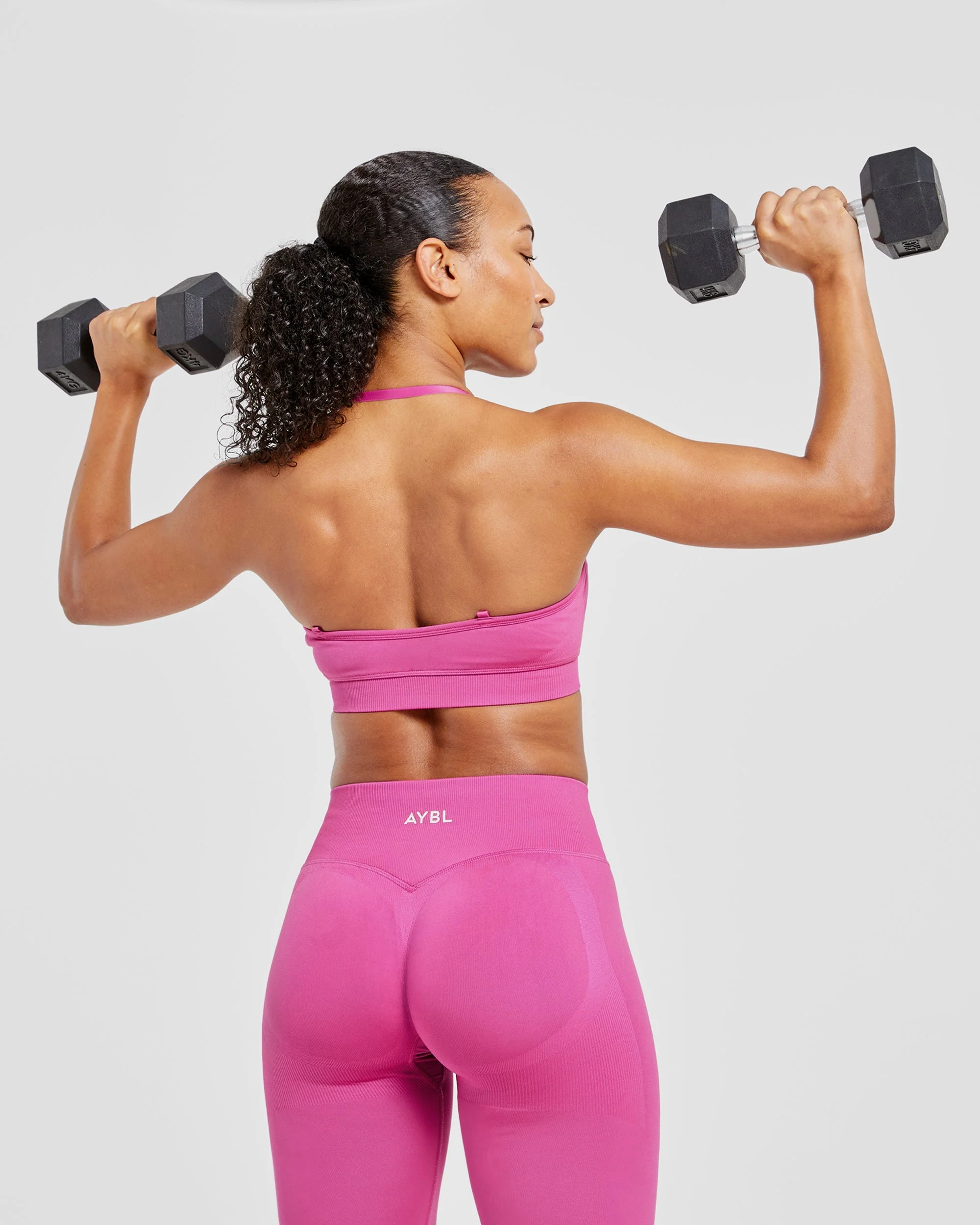 Adapt Seamless Sports Bra - Pink - Image 8