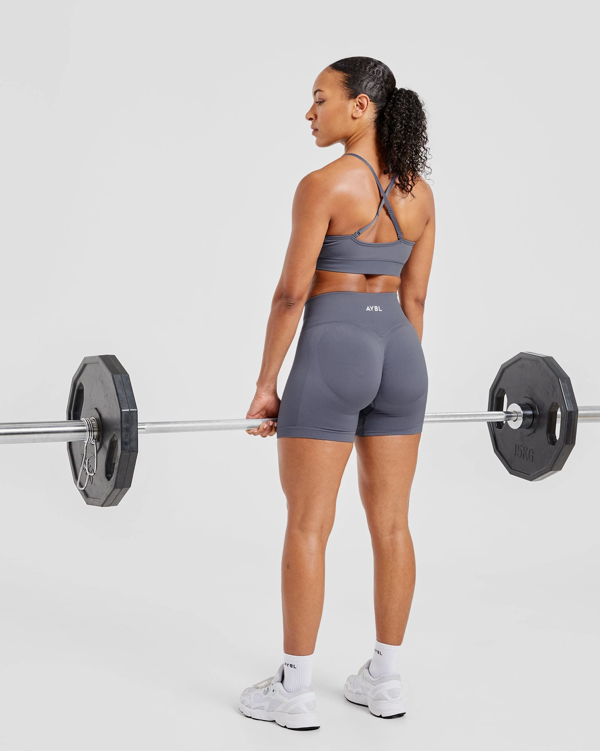 Adapt Seamless Sports Bra - Slate - Image 8