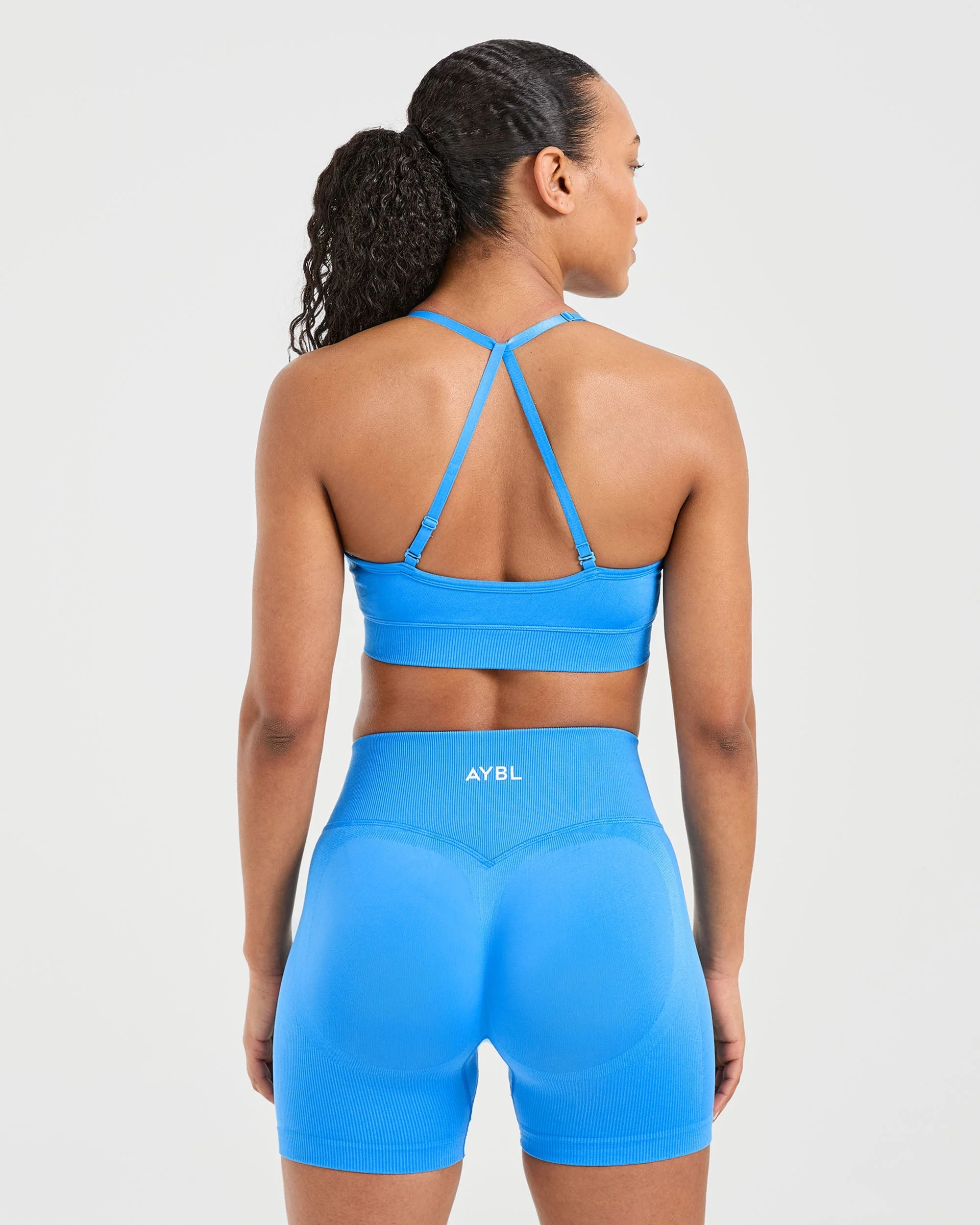 Adapt Seamless Sports Bra - Spring Cobalt - Image 2
