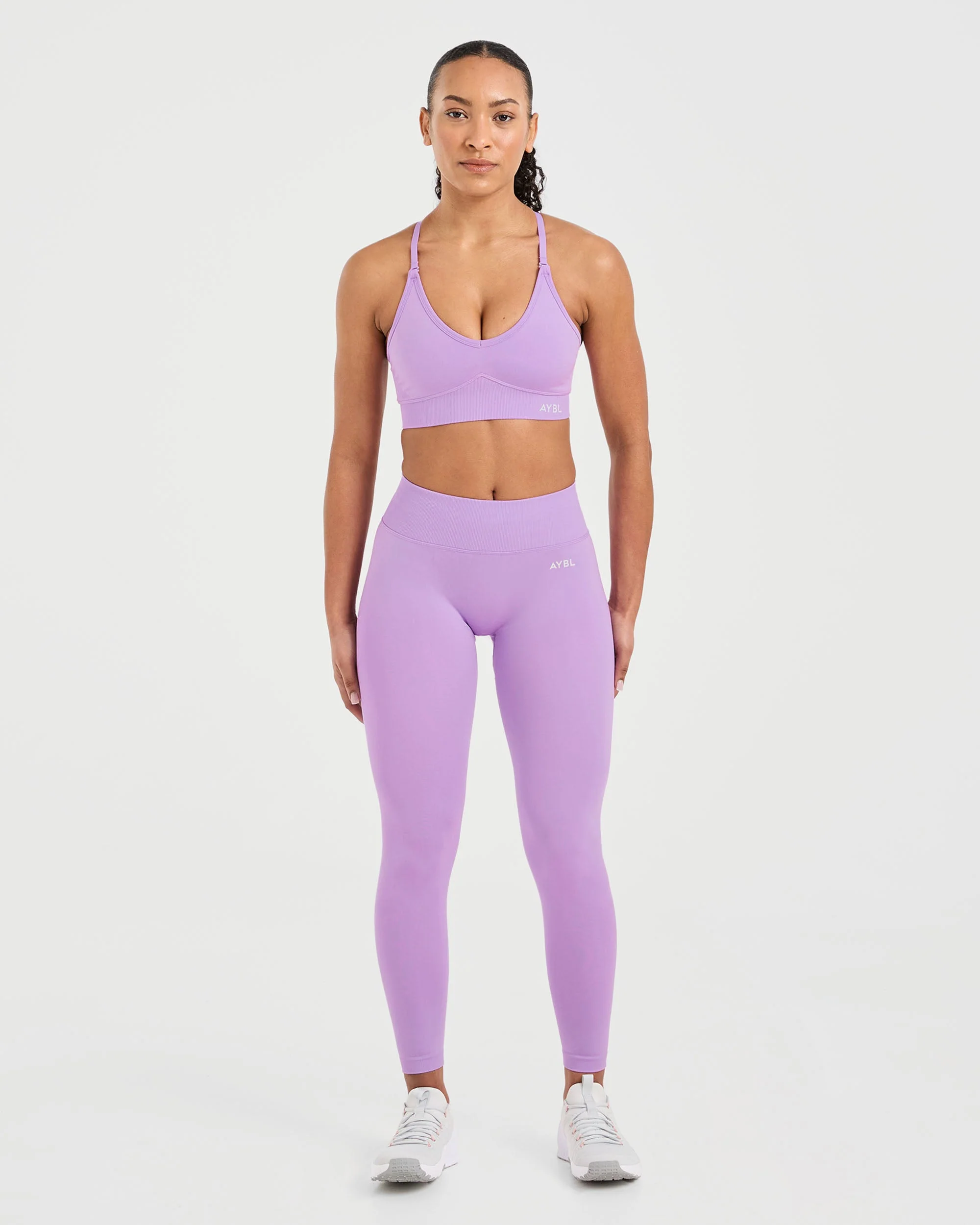 Adapt Seamless Sports Bra - Spring Lilac - Image 3