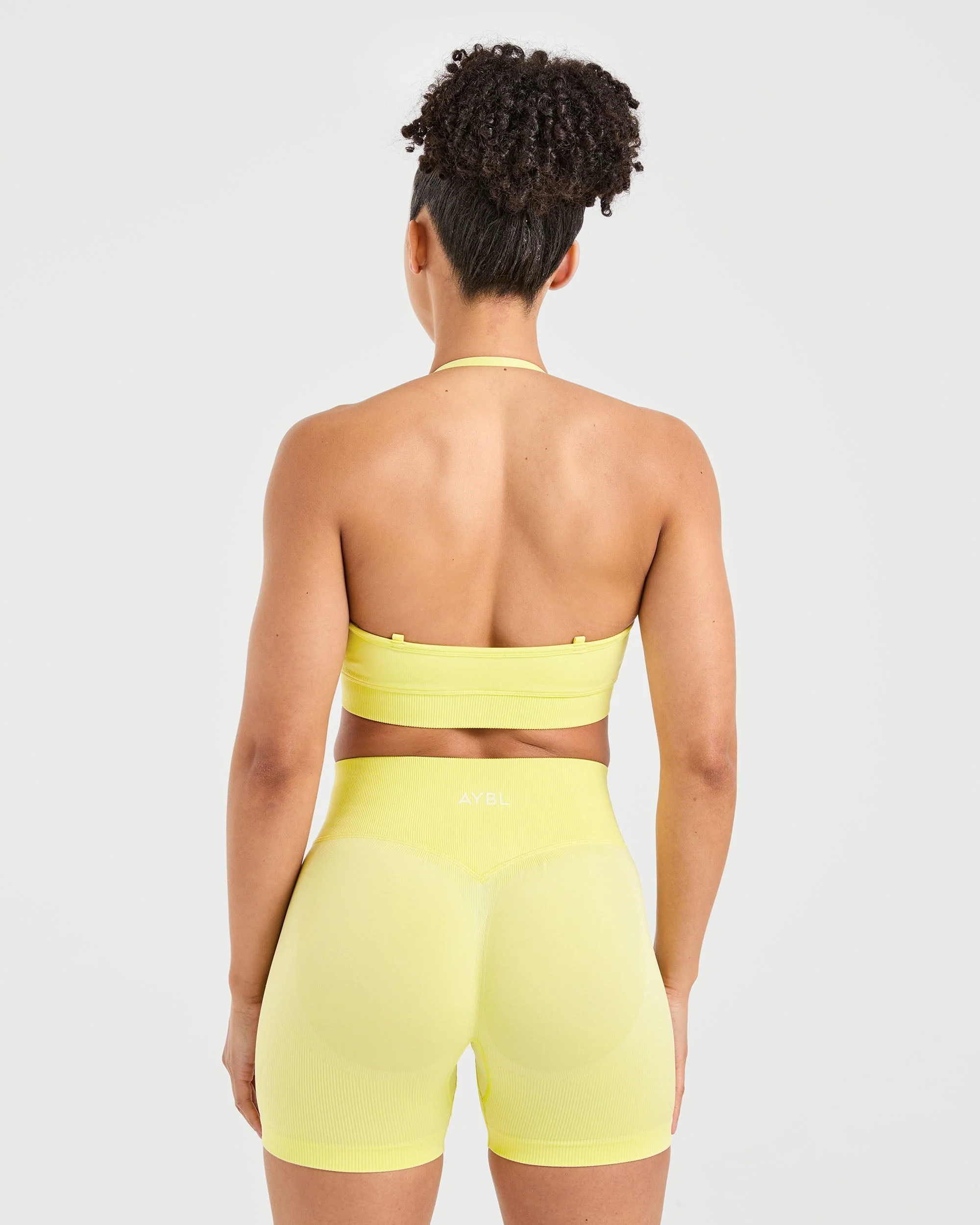 Adapt Seamless Sports Bra - Spring Yellow - Image 2