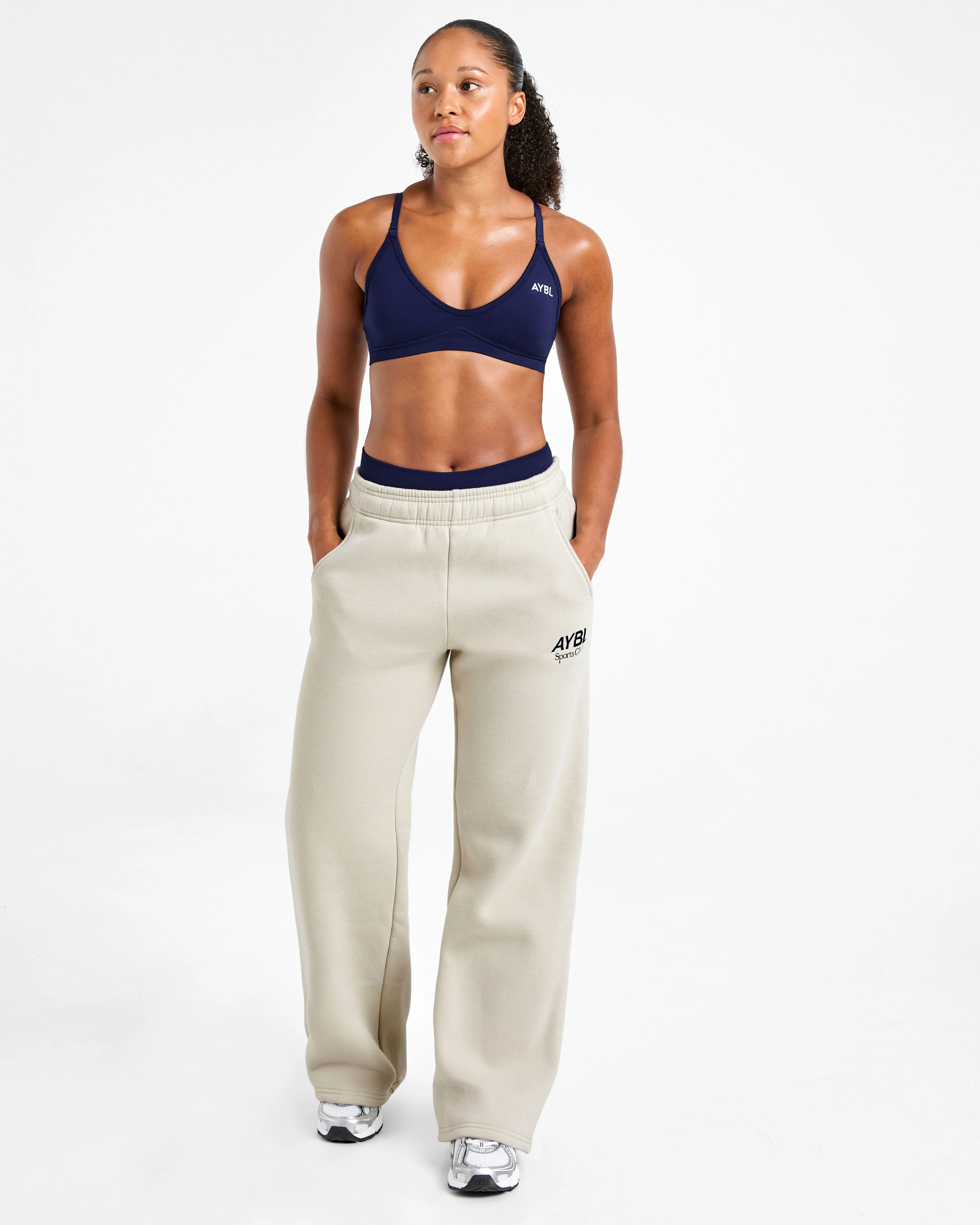 Adapt Seamless Strappy Sports Bra - Deep Navy - Image 8