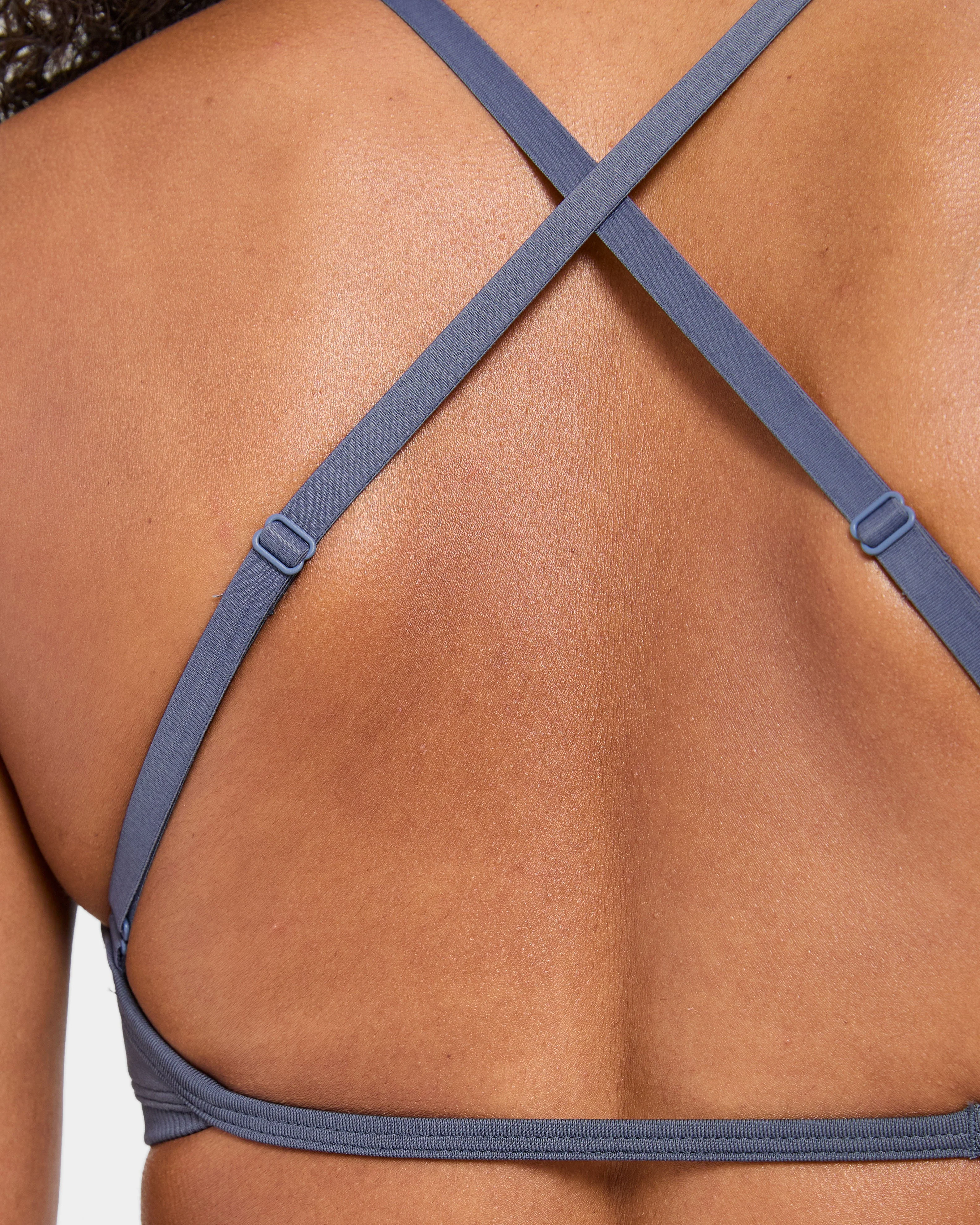 Adapt Seamless Strappy Sports Bra - Slate - Image 6