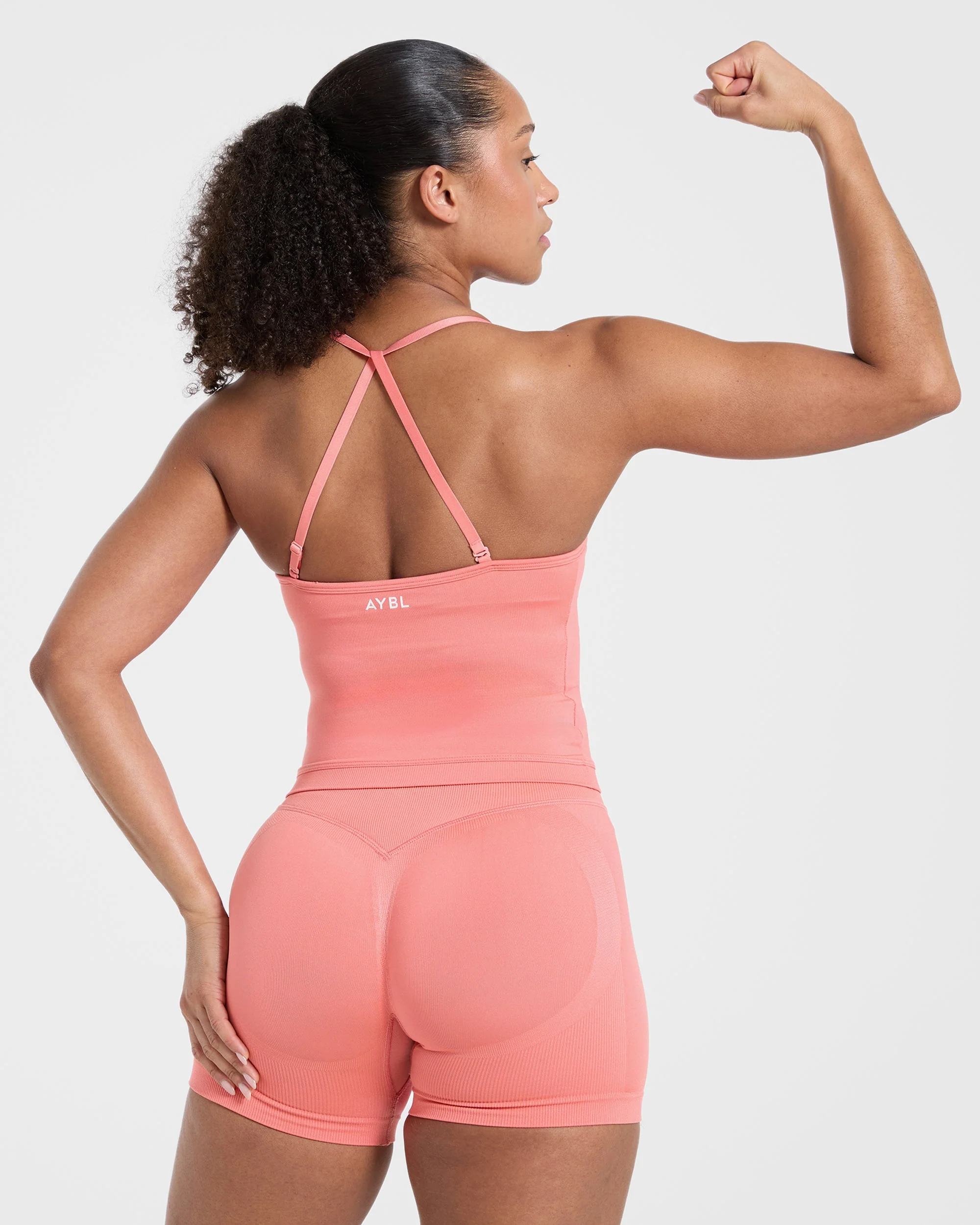 Adapt Seamless Tank Top - Summer Peach - Image 8