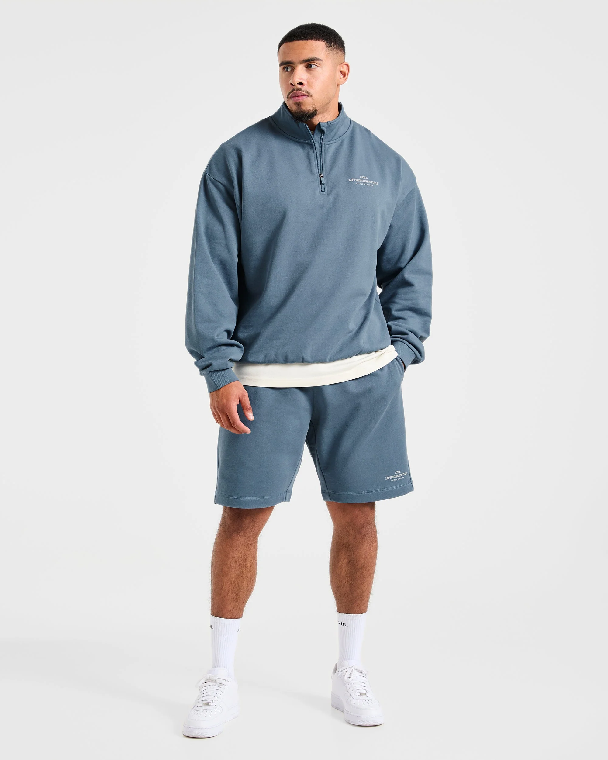 Apex Lifting Essentials Shorts - Titanium Blue - Image 8