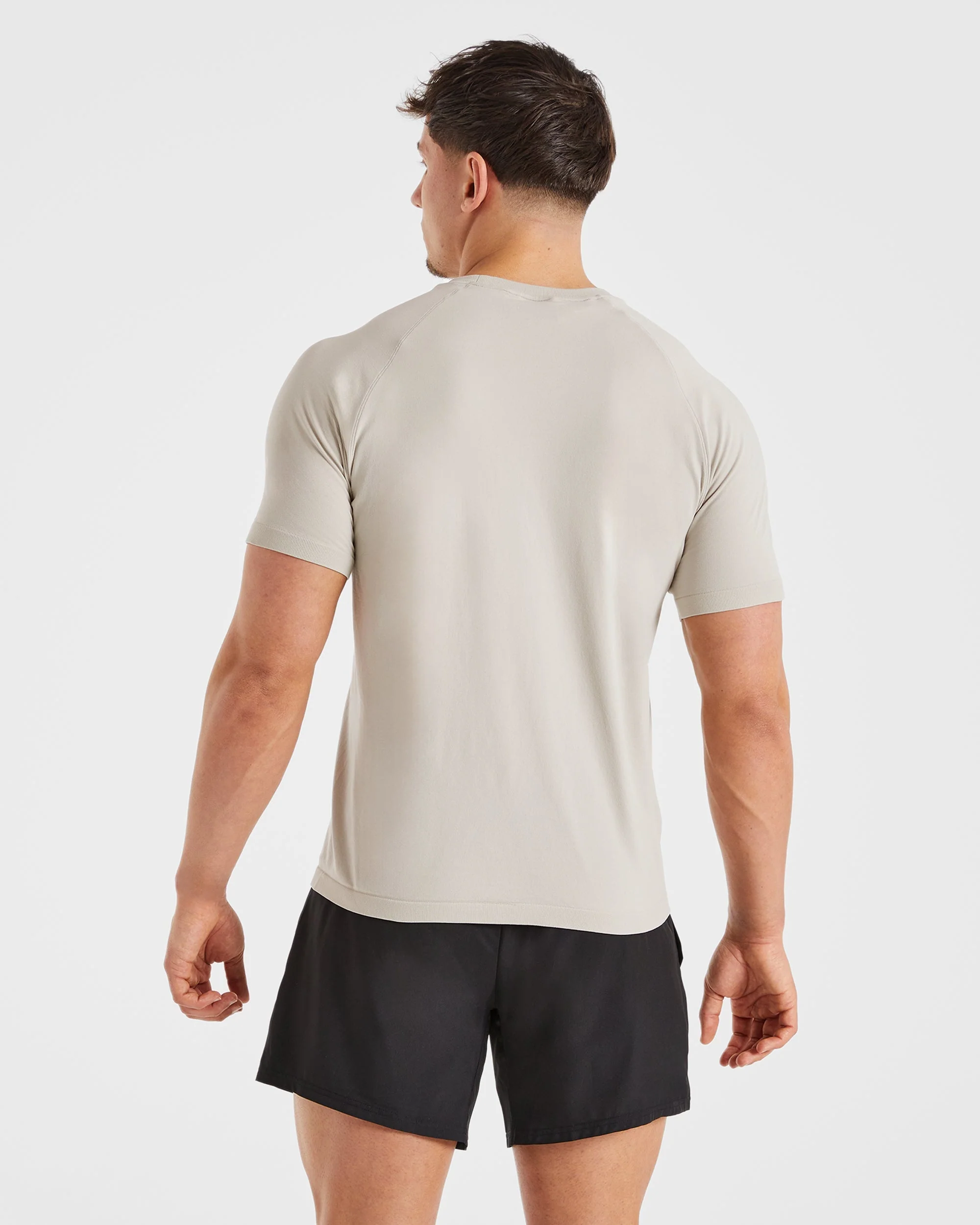 Ascend Seamless T Shirt - Ice Grey - Image 2