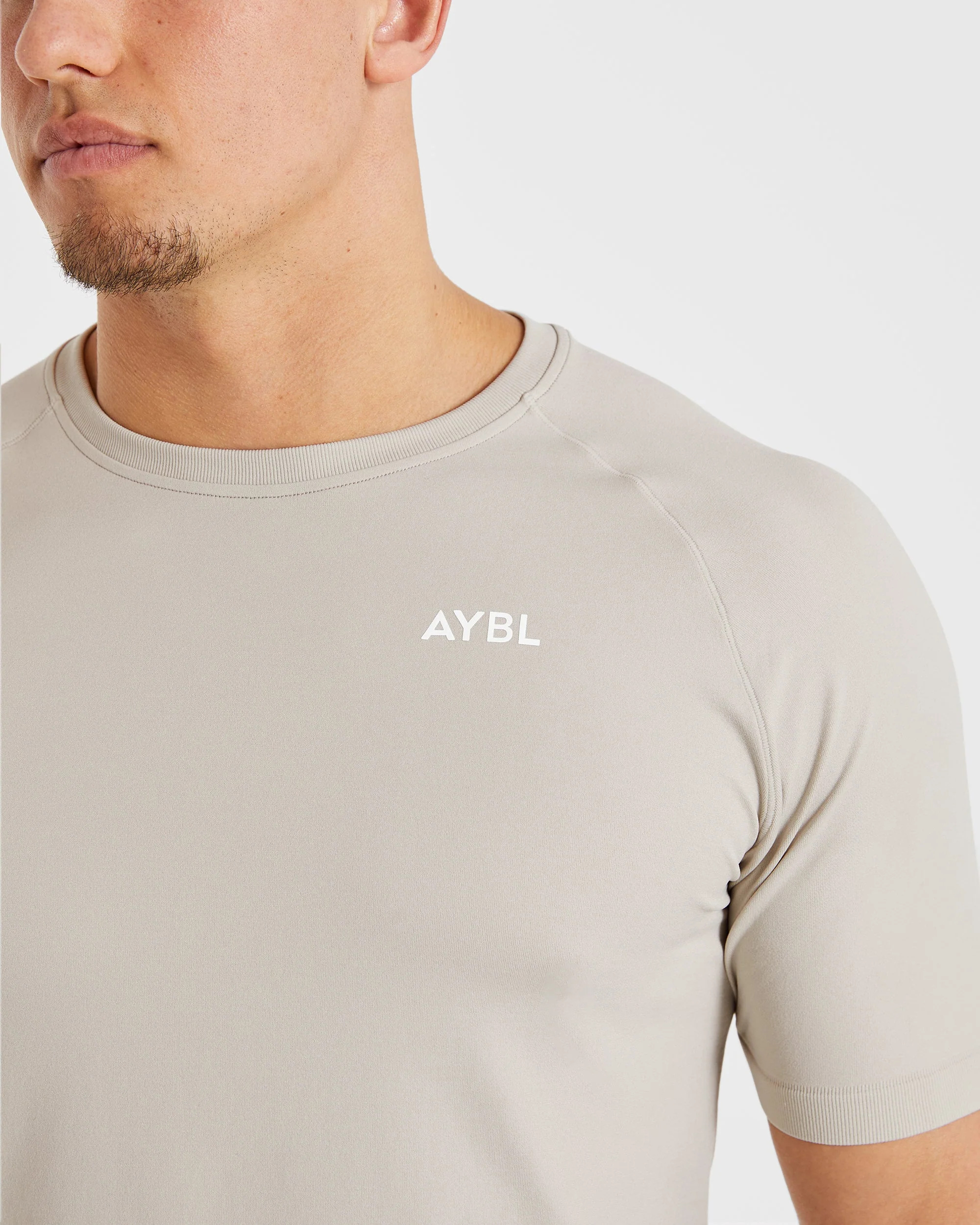 Ascend Seamless T Shirt - Ice Grey - Image 6