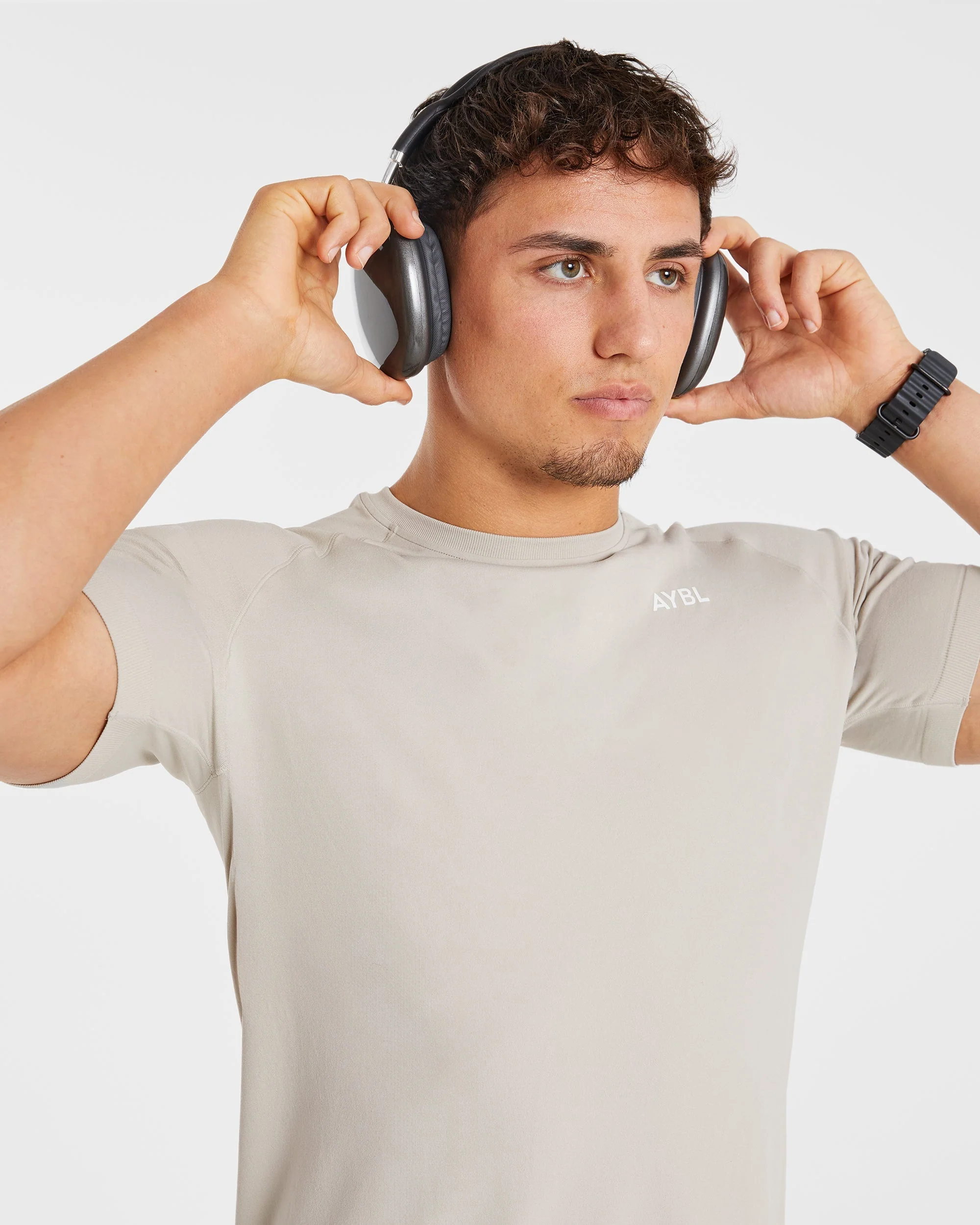 Ascend Seamless T Shirt - Ice Grey - Image 8