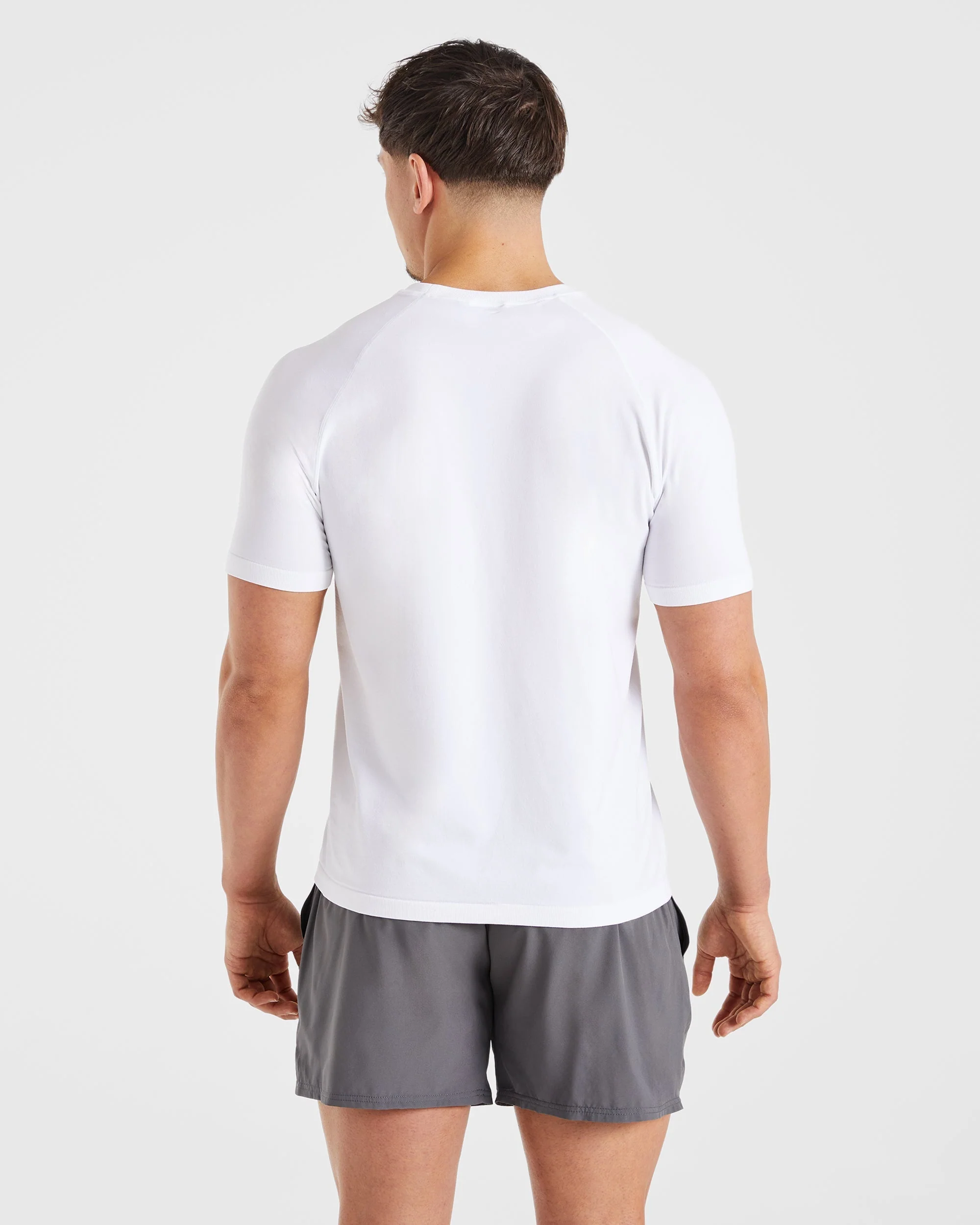 Ascend Seamless T Shirt - White - Image 2