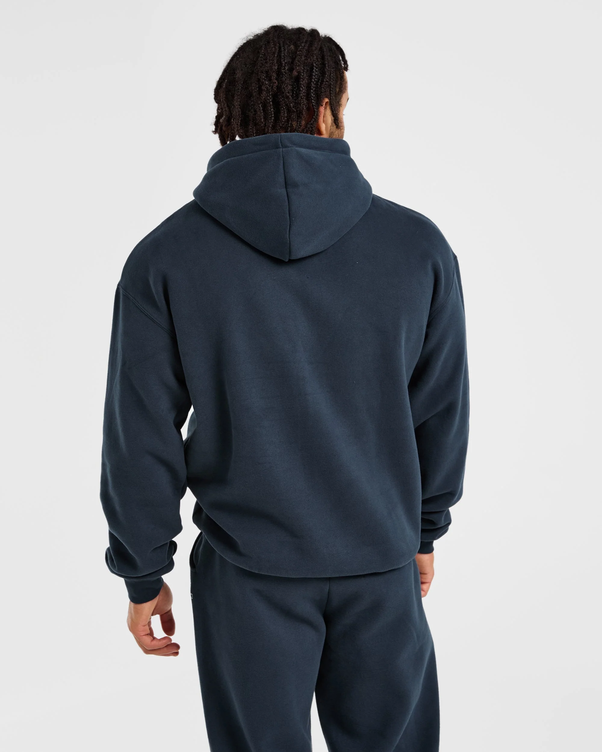 Athletics Oversized Hoodie - Navy - Image 2