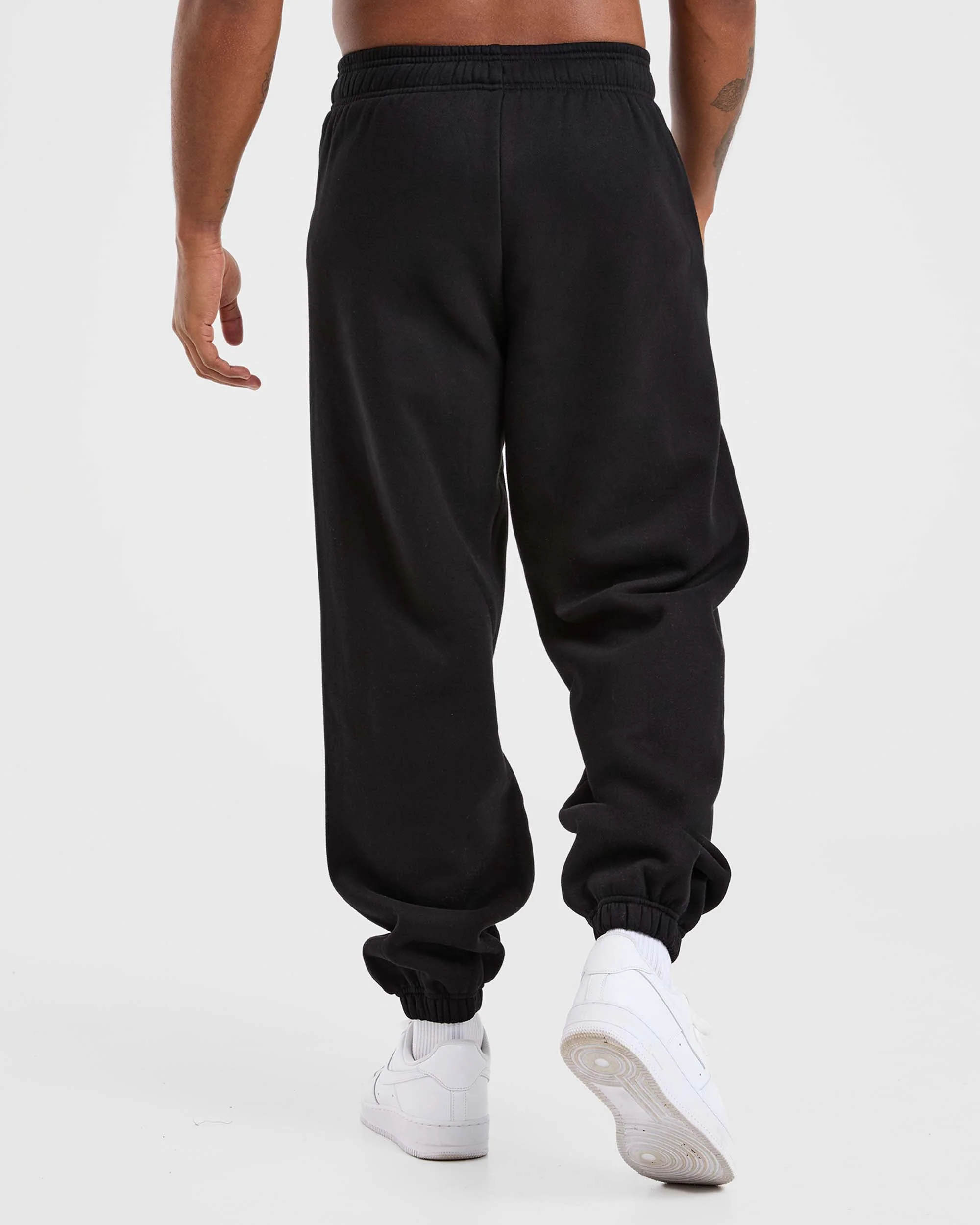 Athletics Oversized Joggers - Black - Image 2