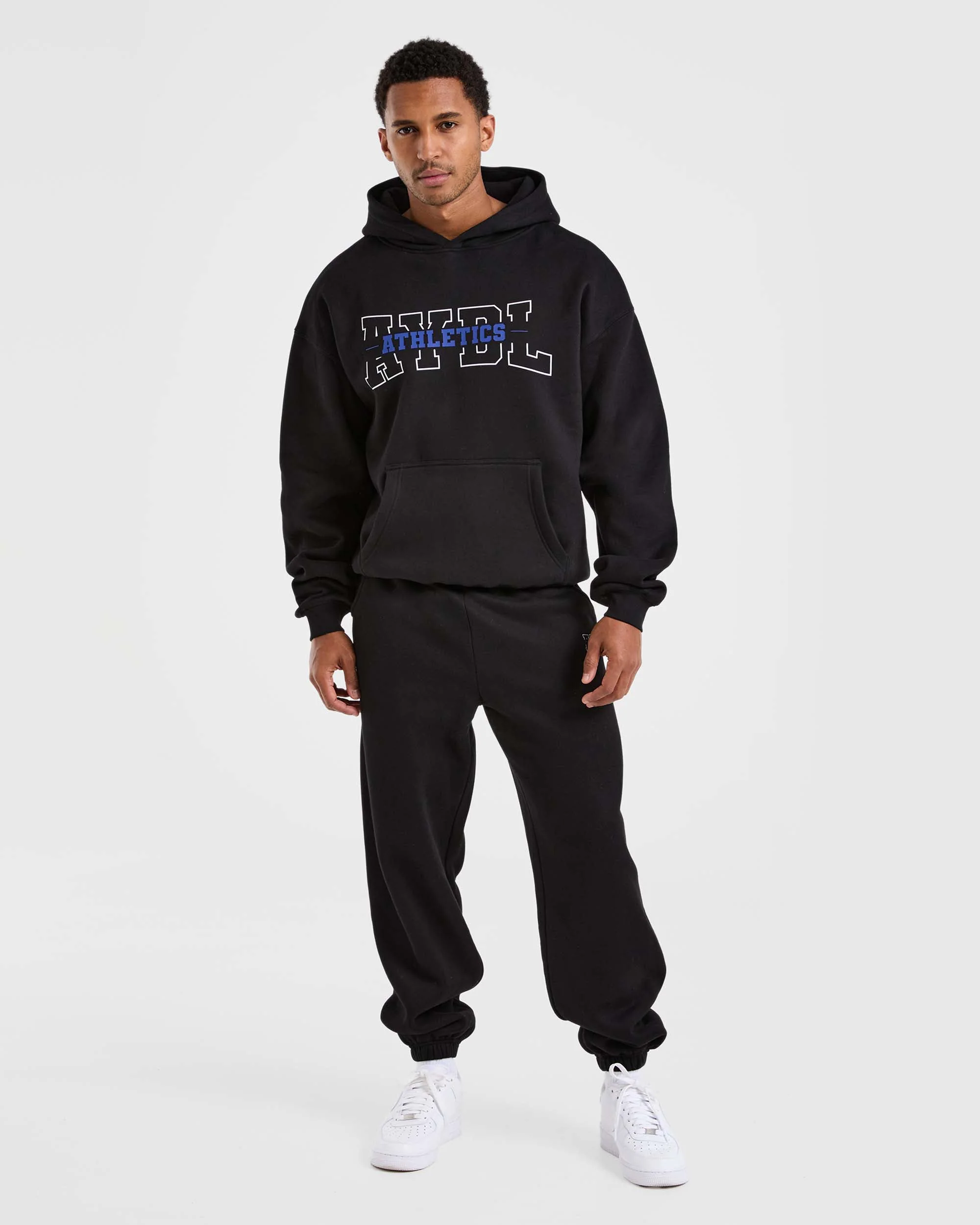 Athletics Oversized Joggers - Black - Image 3