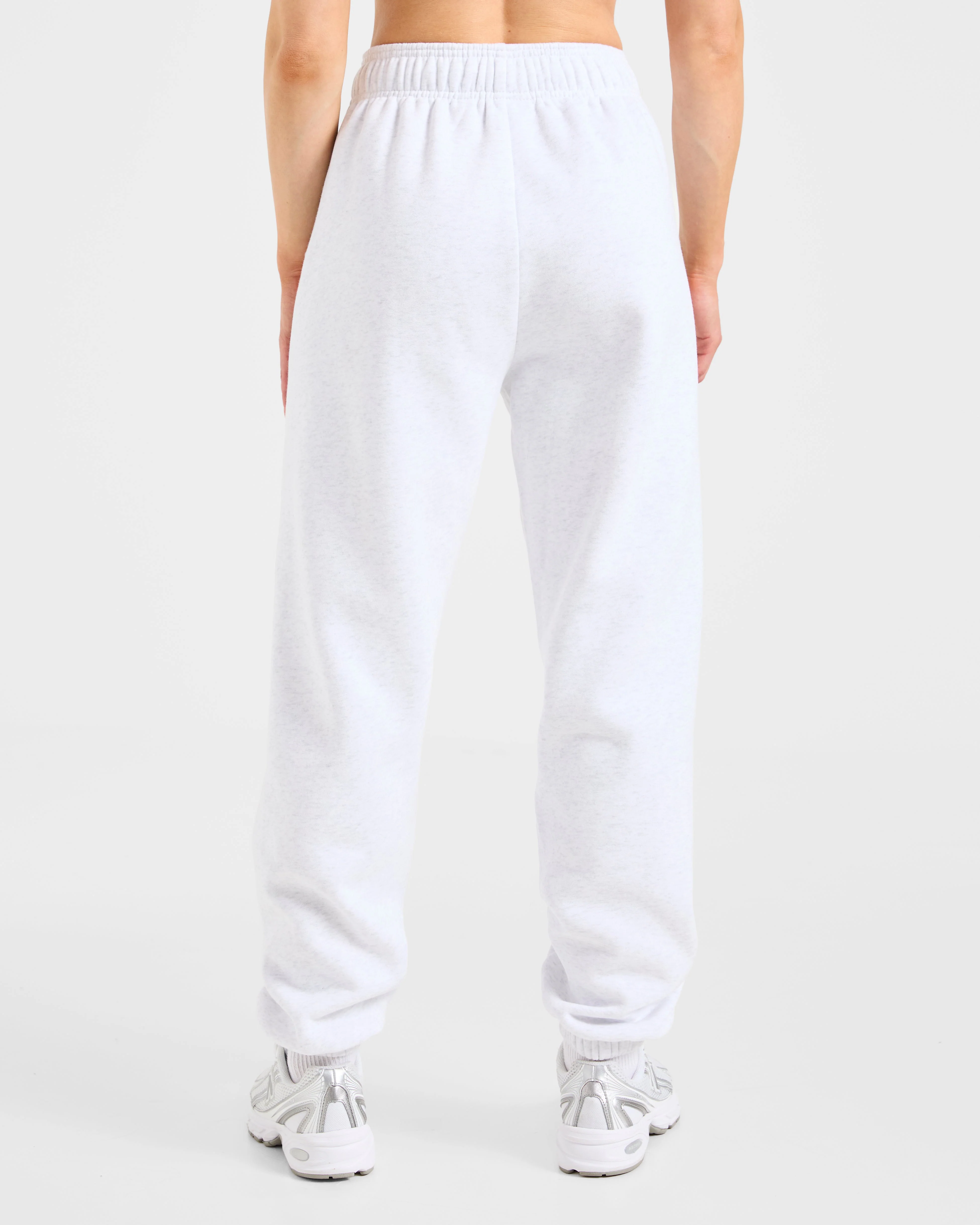Athletics Track Oversized Joggers - Heather Grey/Slate Blue - Image 2