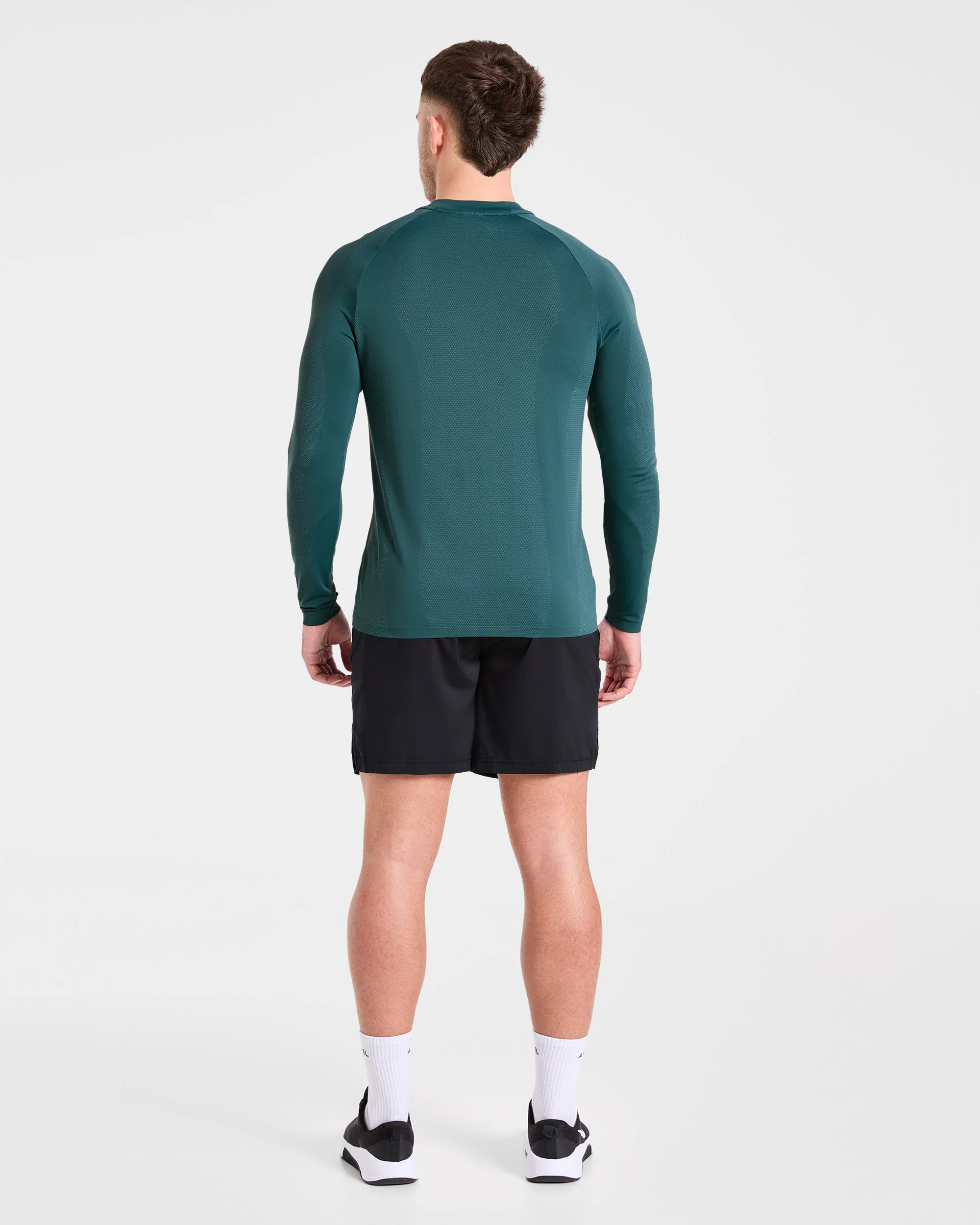 Attain Seamless Long Sleeve T Shirt - Pine Forest - Image 4