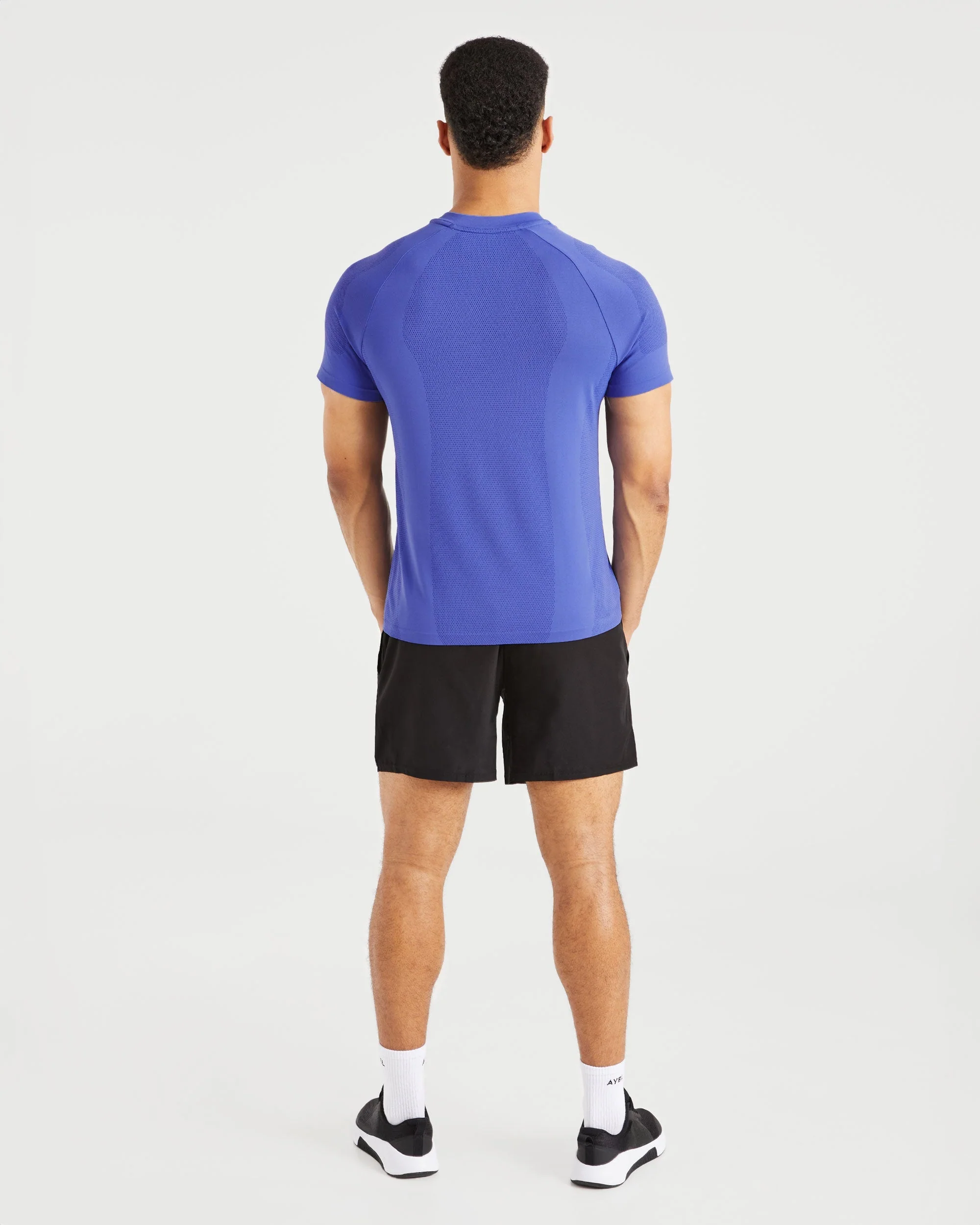 Attain Seamless T Shirt - Indigo Mist - Image 4