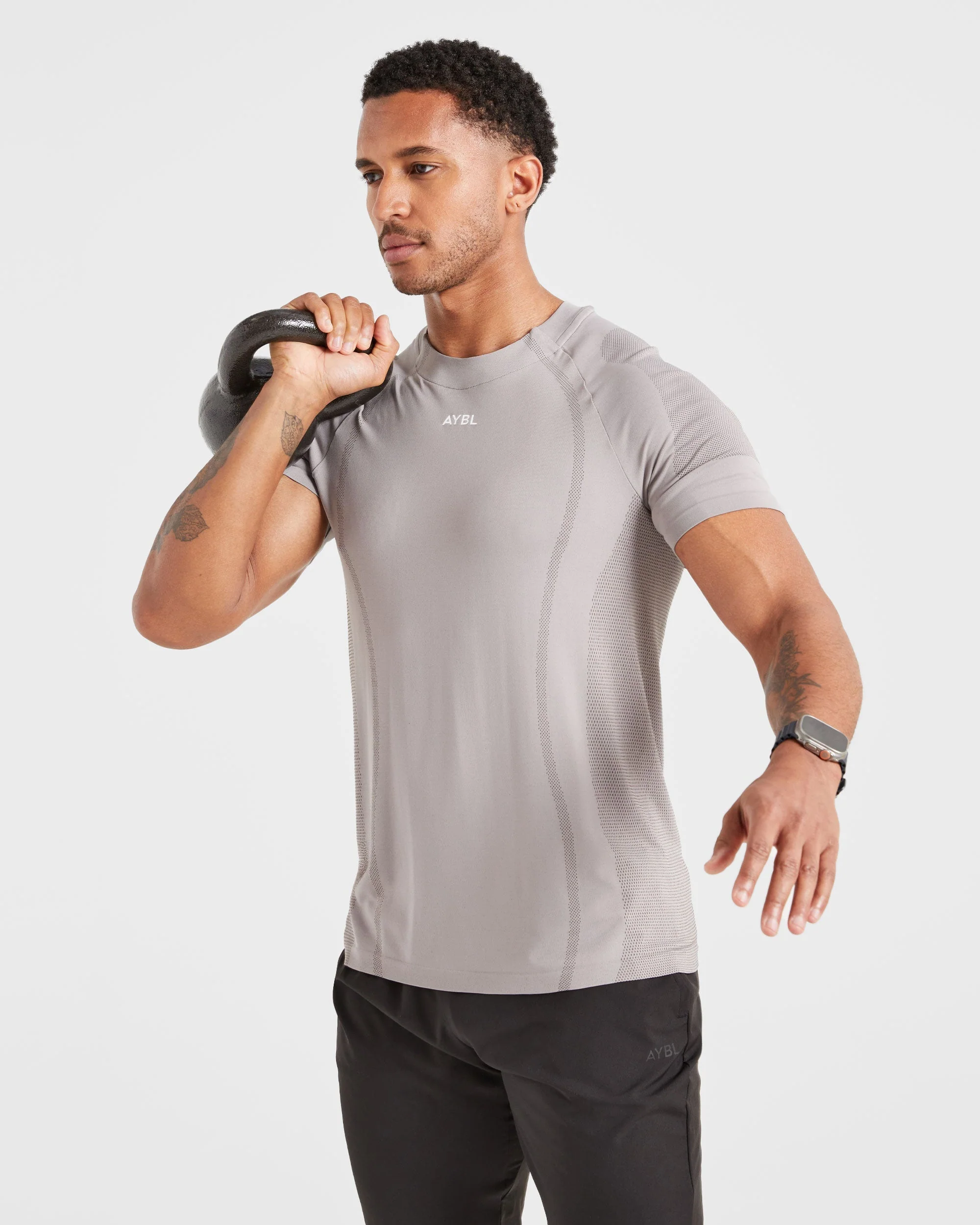 Attain Seamless T Shirt - Woodland Fog - Image 7