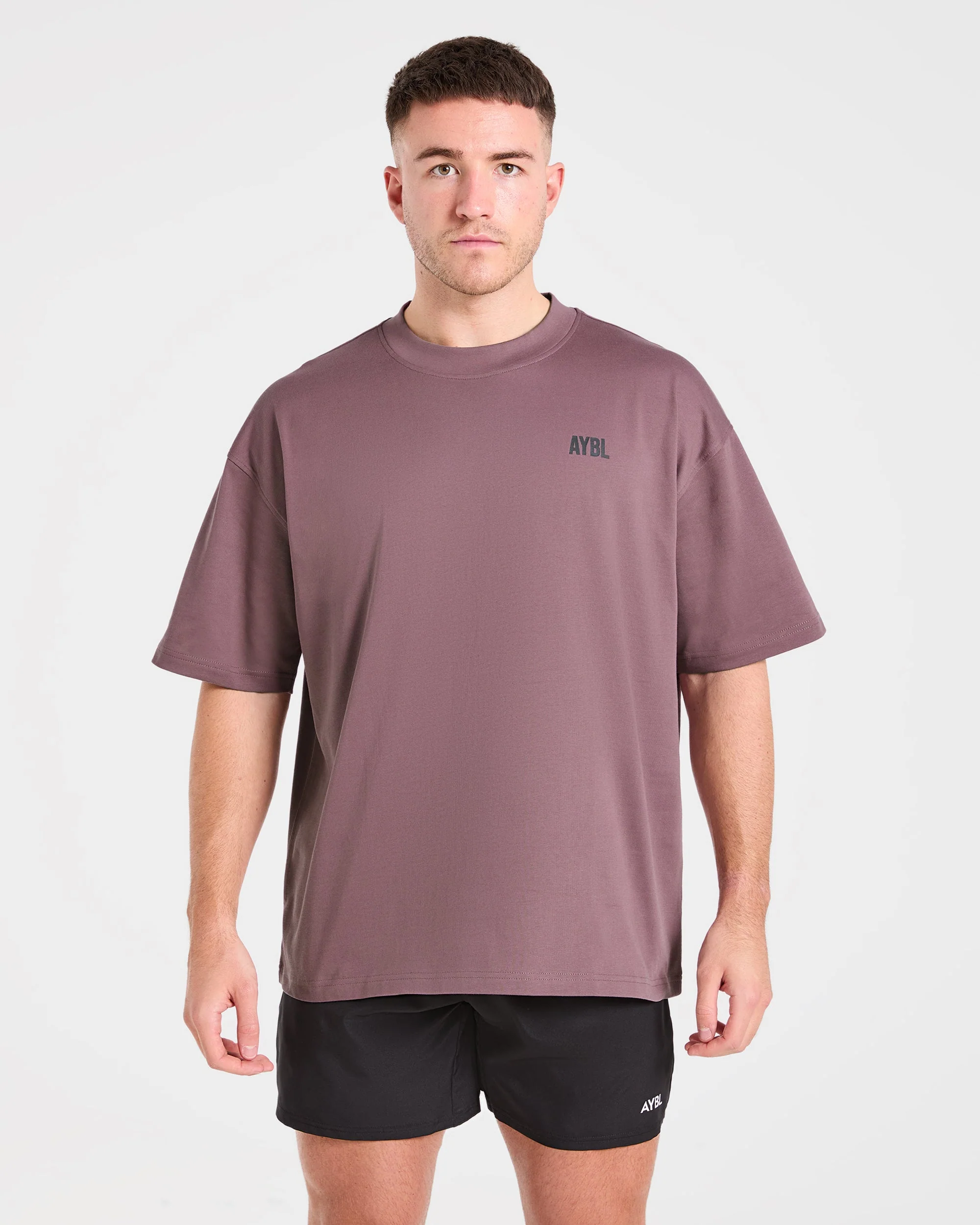 AYBL Iron Club Oversized T Shirt - Flint Purple - Image 2
