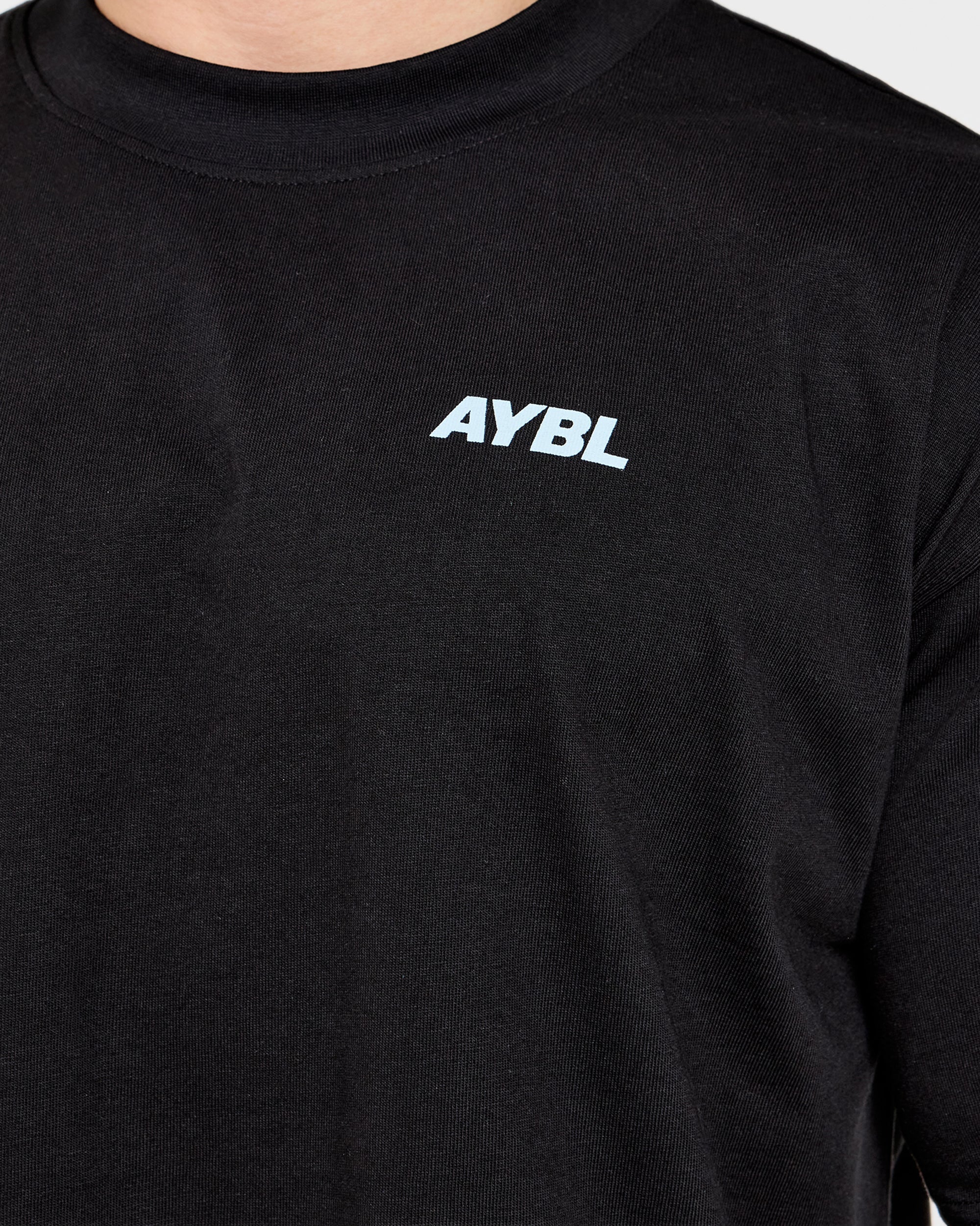 AYBL Sportswear 18 Oversized T Shirt - Black - Image 6