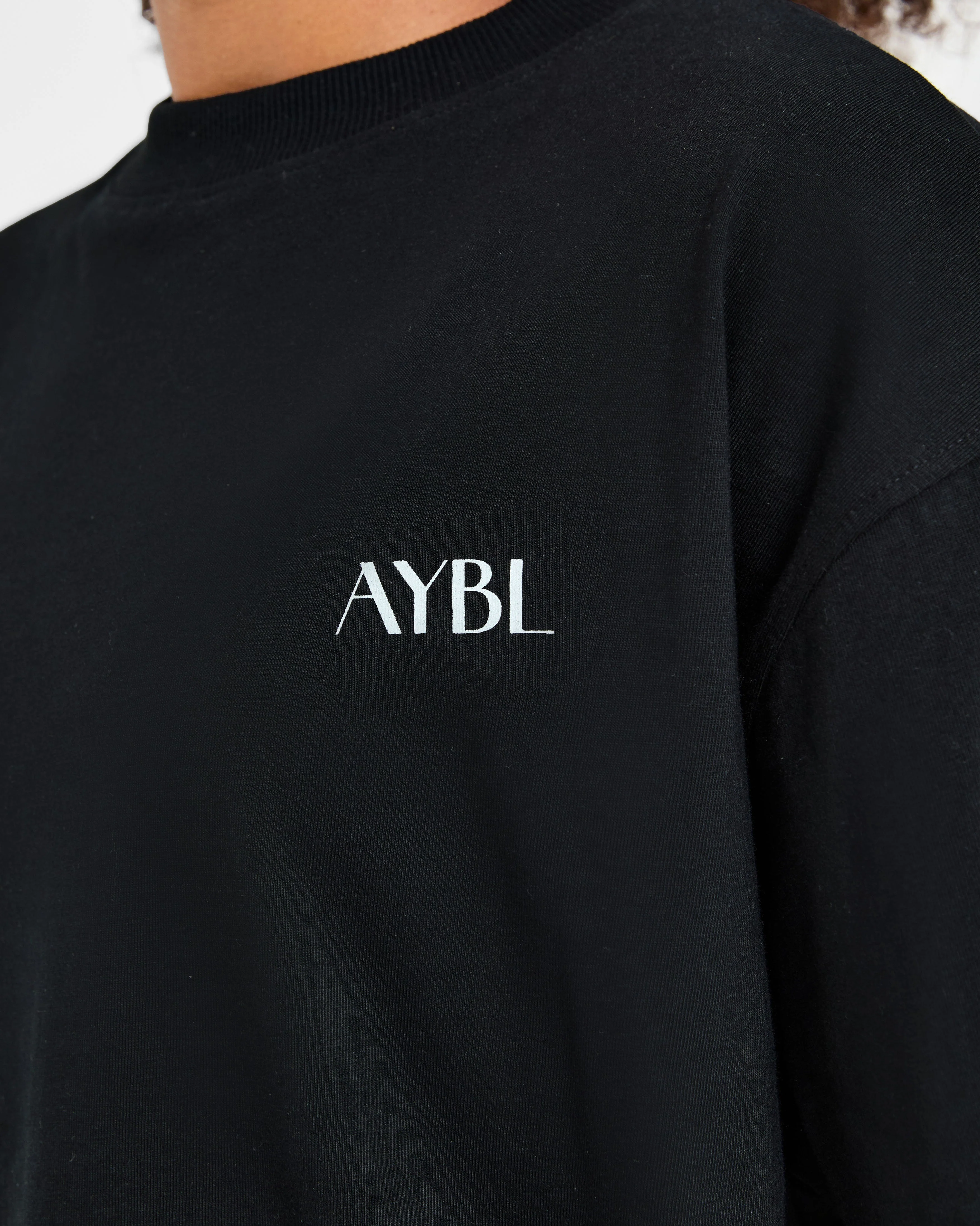 AYBL Wellness Oversized T Shirt - Black - Image 5