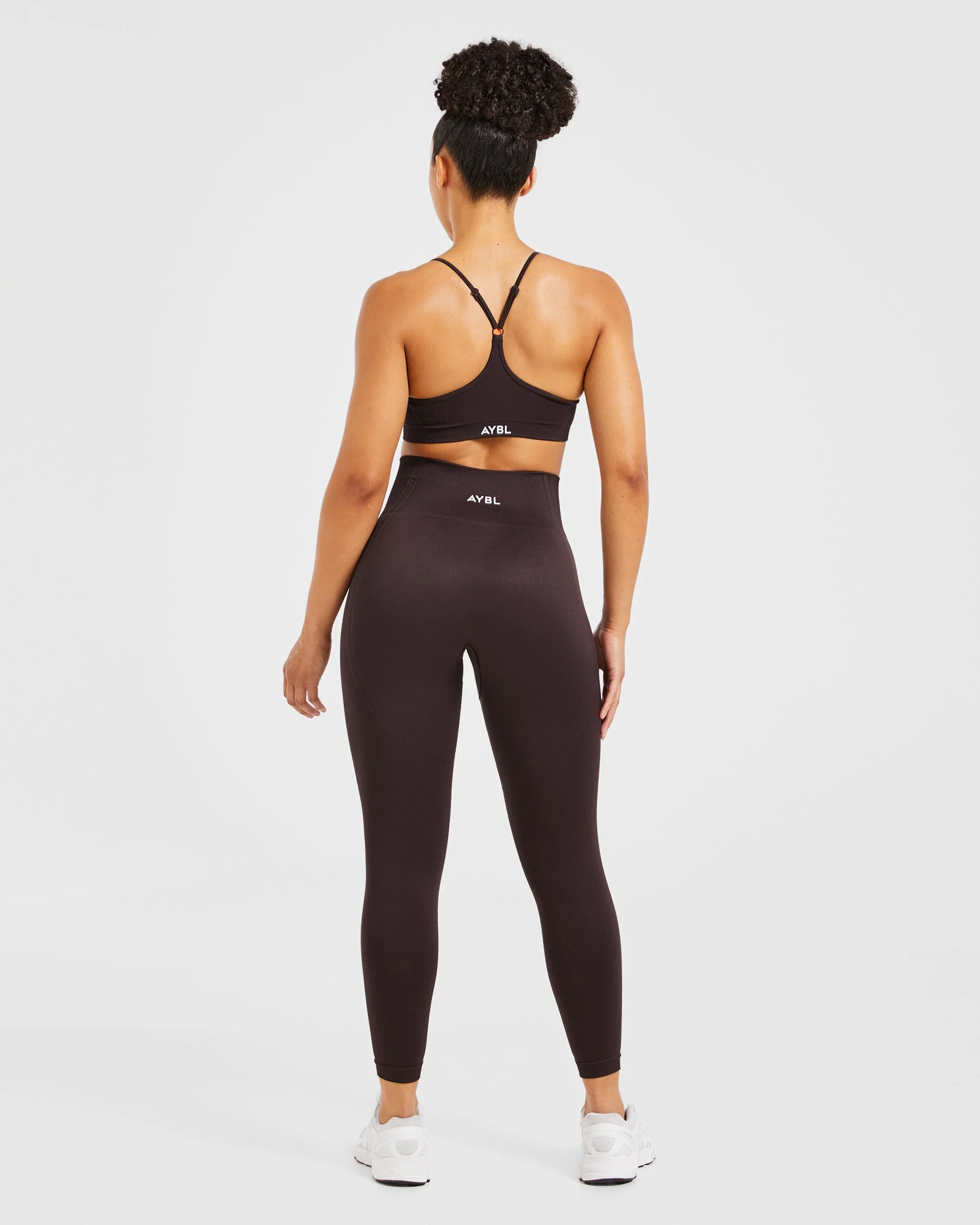Balance V3 Seamless Leggings - Dark Brown - Image 4