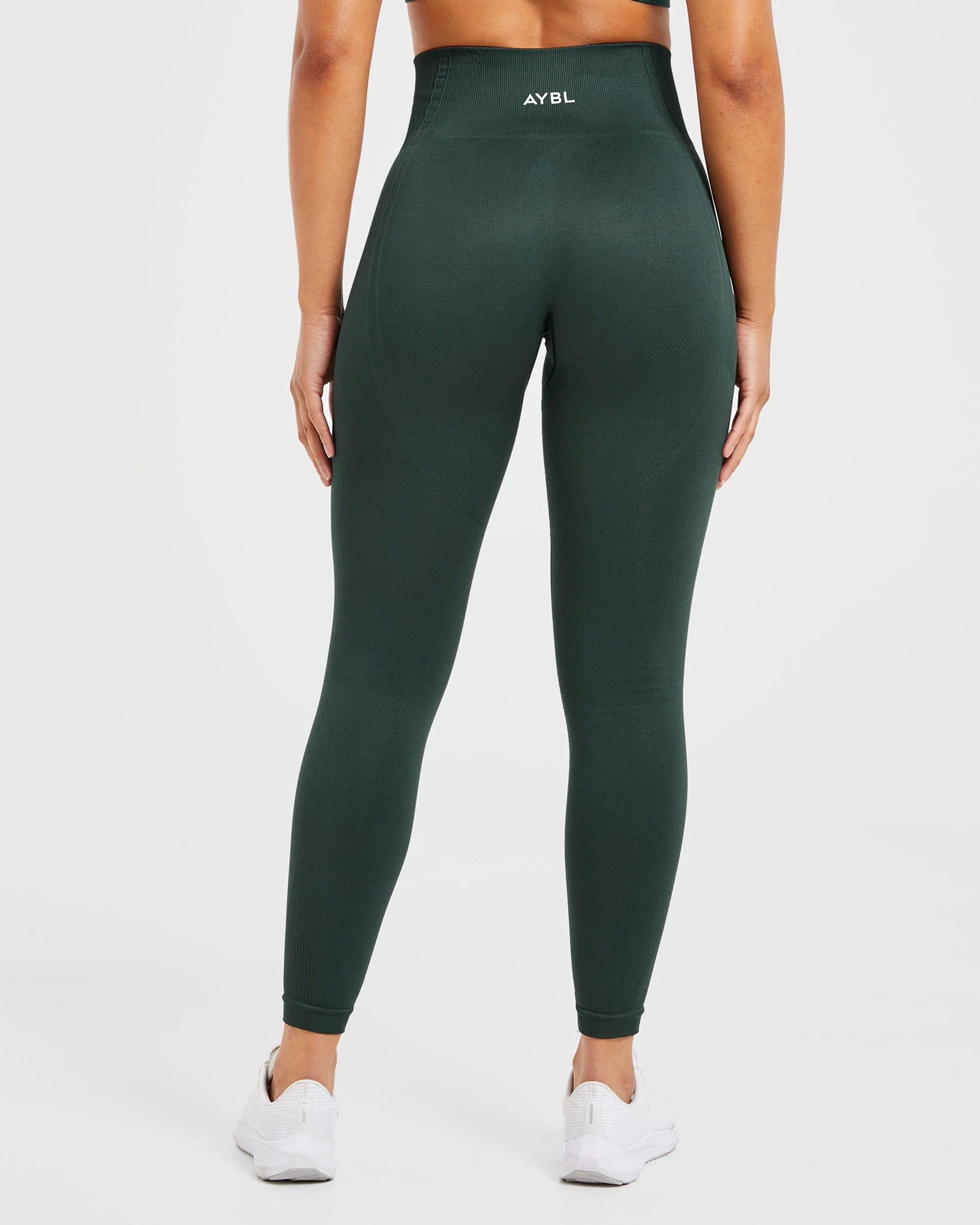 Balance V3 Seamless Leggings - Dark Green - Image 2
