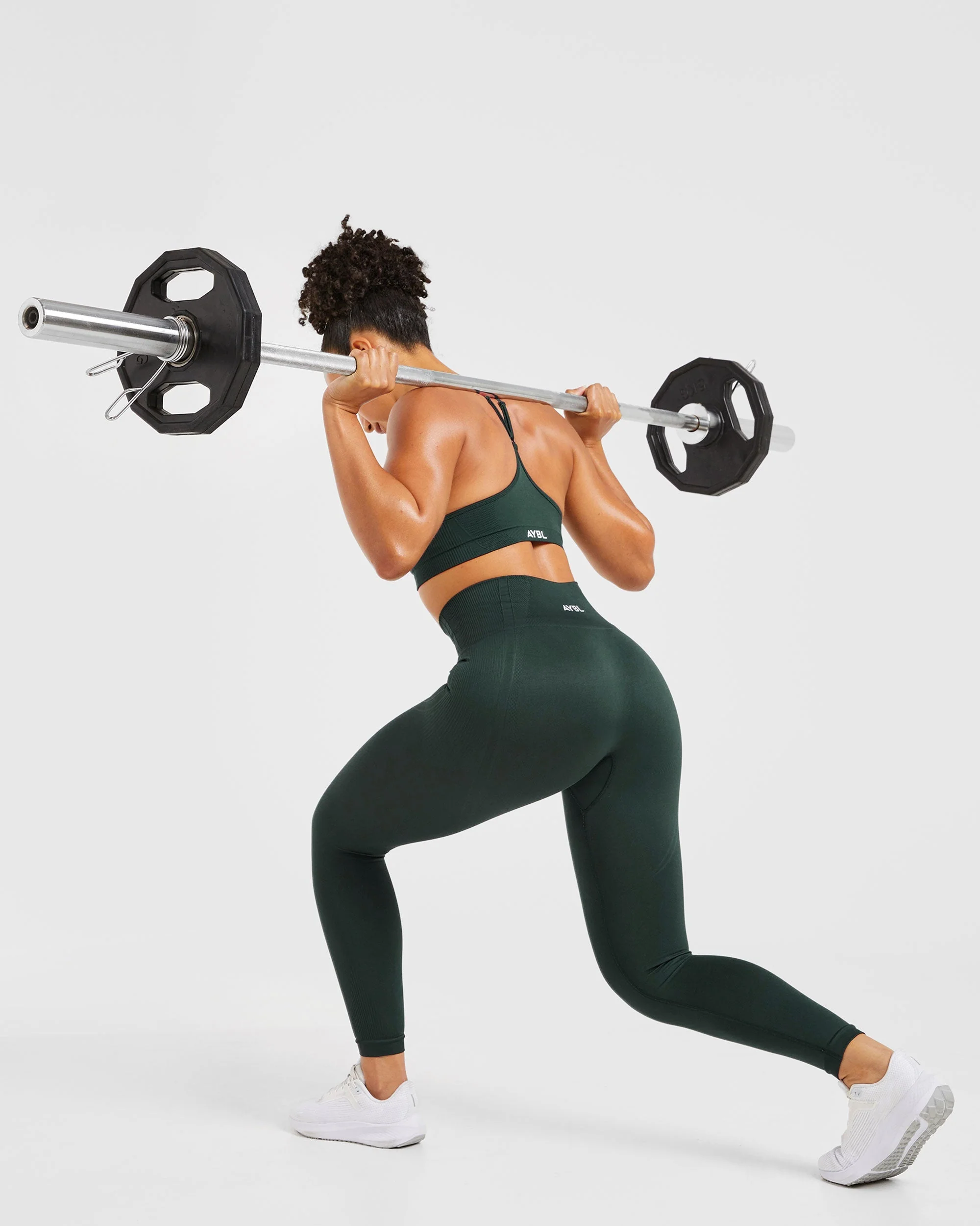 Balance V3 Seamless Leggings - Dark Green - Image 7