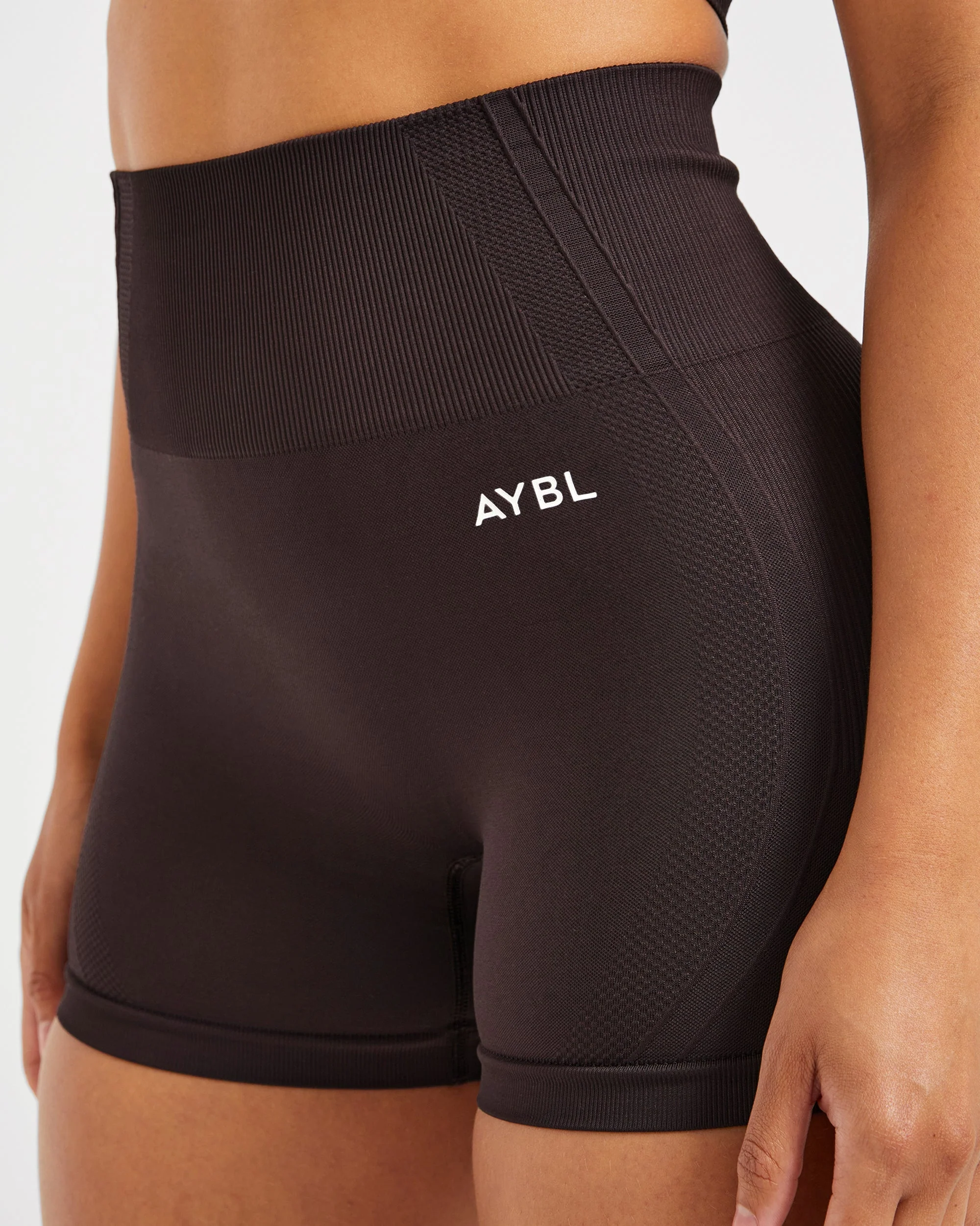 Balance V3 Seamless Shorts - Dark Brown - Image 5