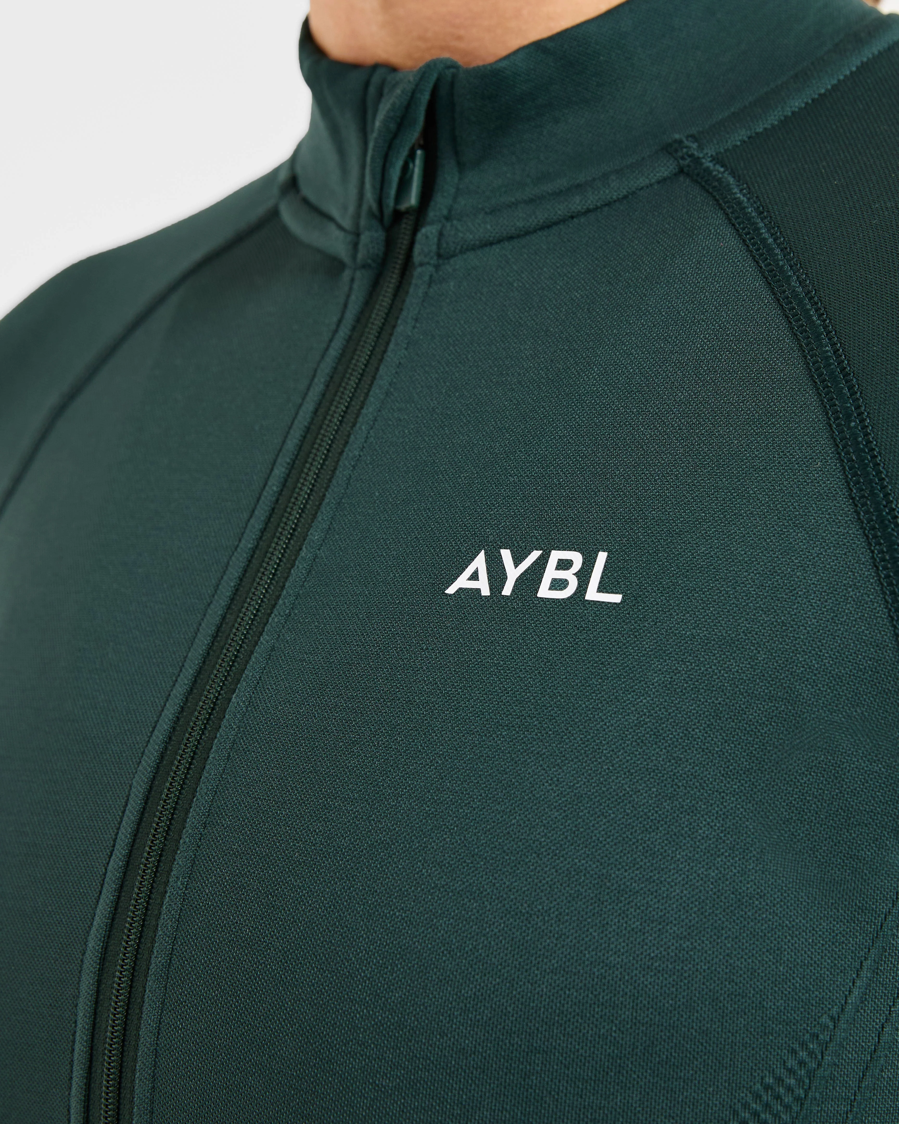Balance V3 Seamless Zip Jacket - Dark Green - Image 5