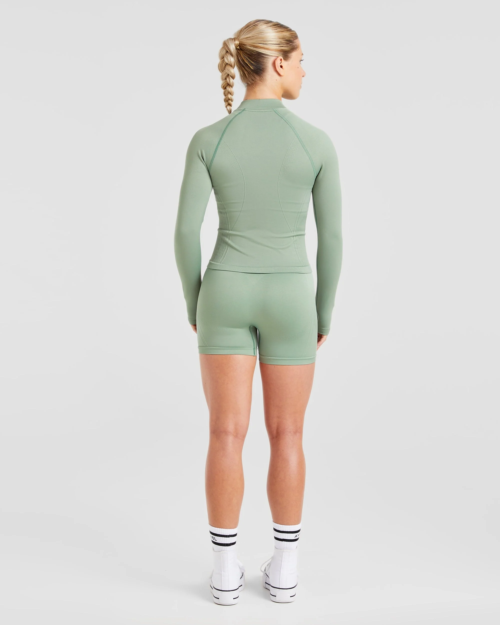 Balance V3 Seamless Zip Jacket - Grove Green - Image 4